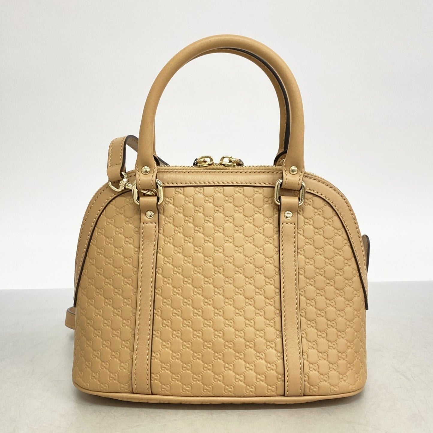 Gucci Beige Leather Handbag