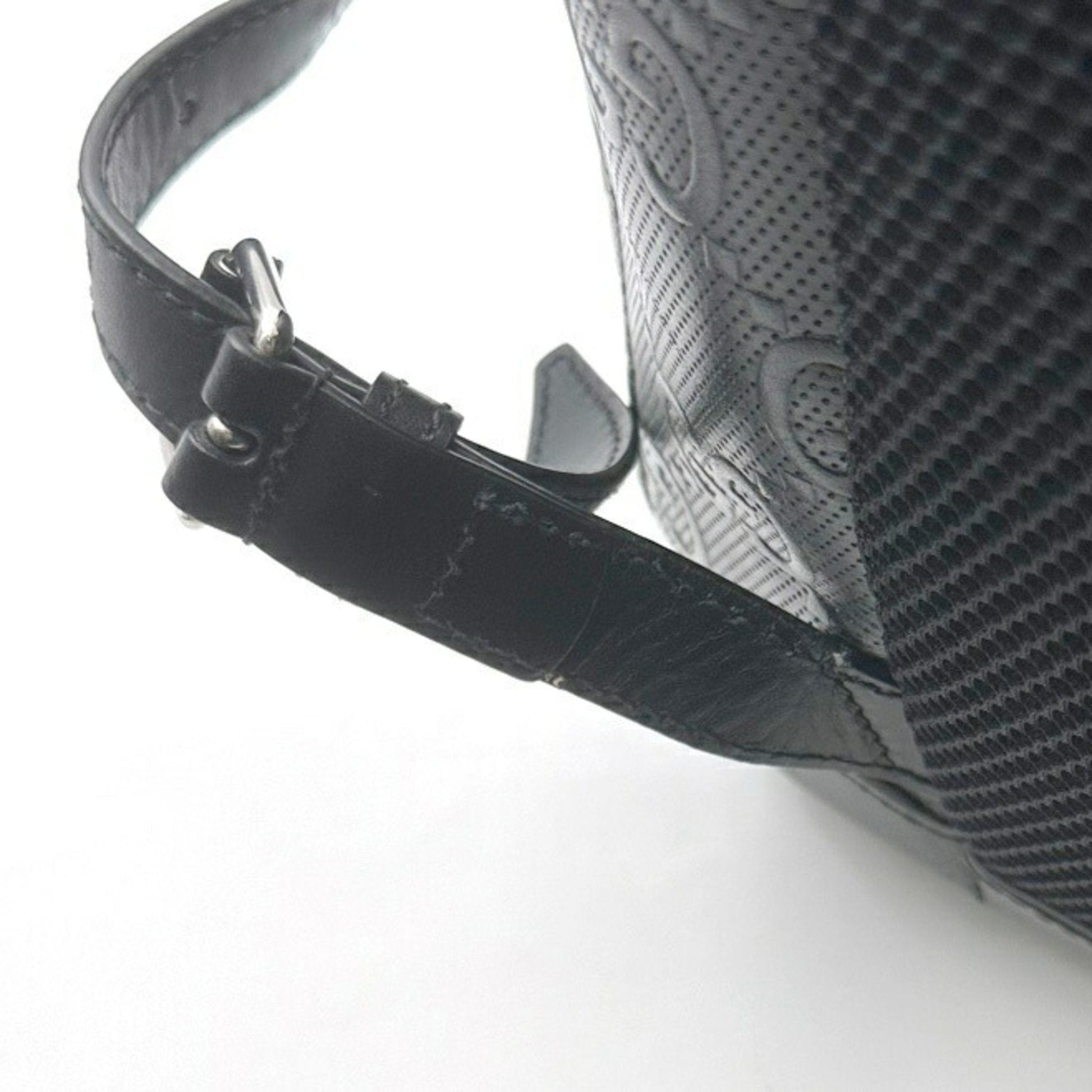 Gucci Black Leather Backpack