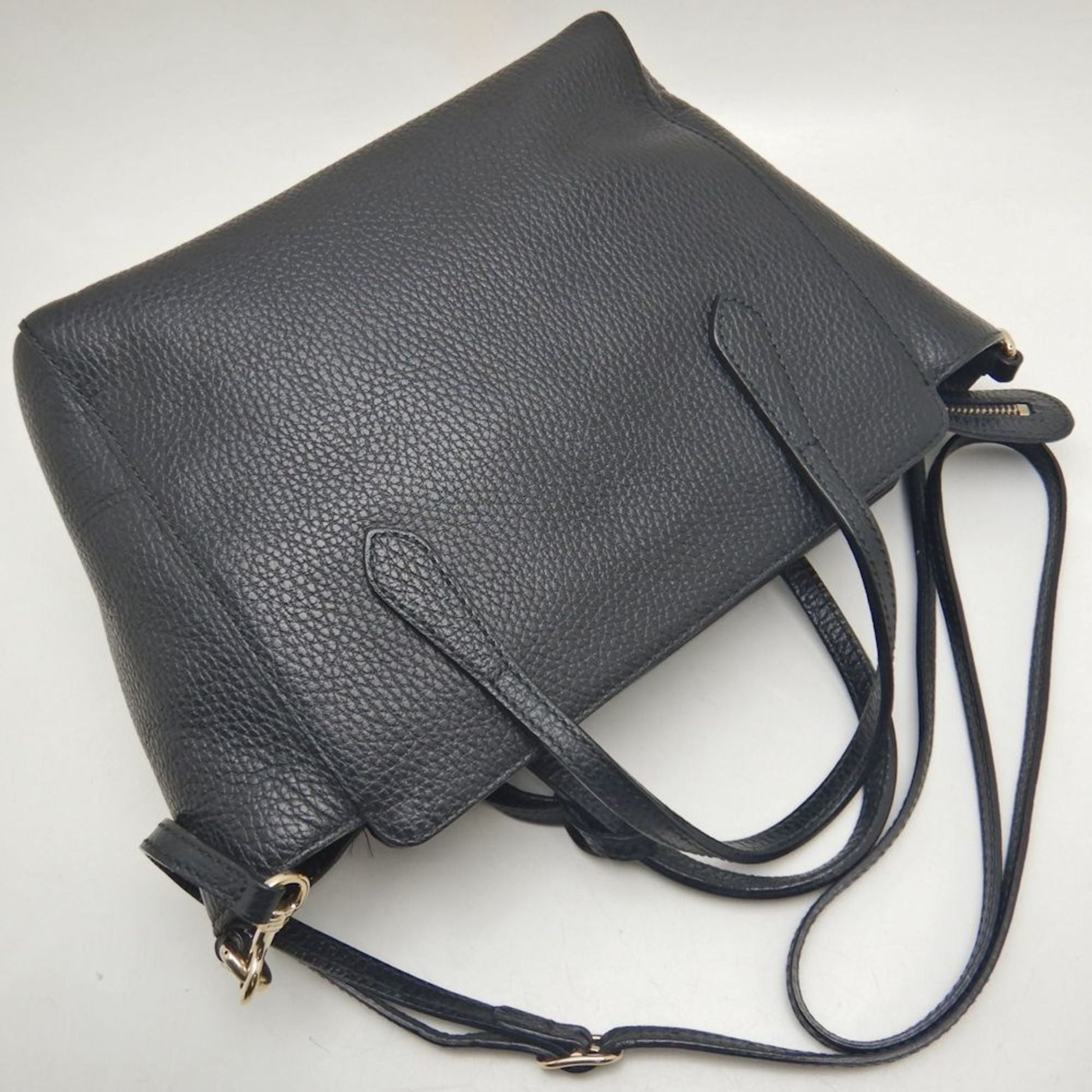 Gucci Black Leather Handbag