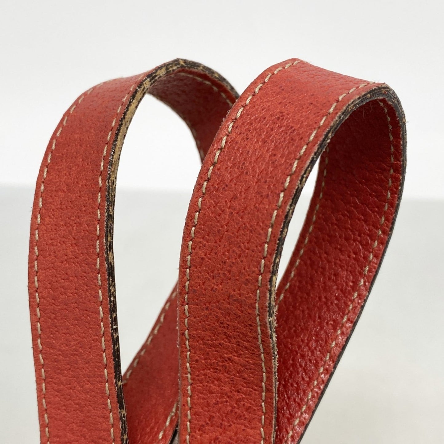 Gucci Beige Navy Red Color Canvas Tote Bag