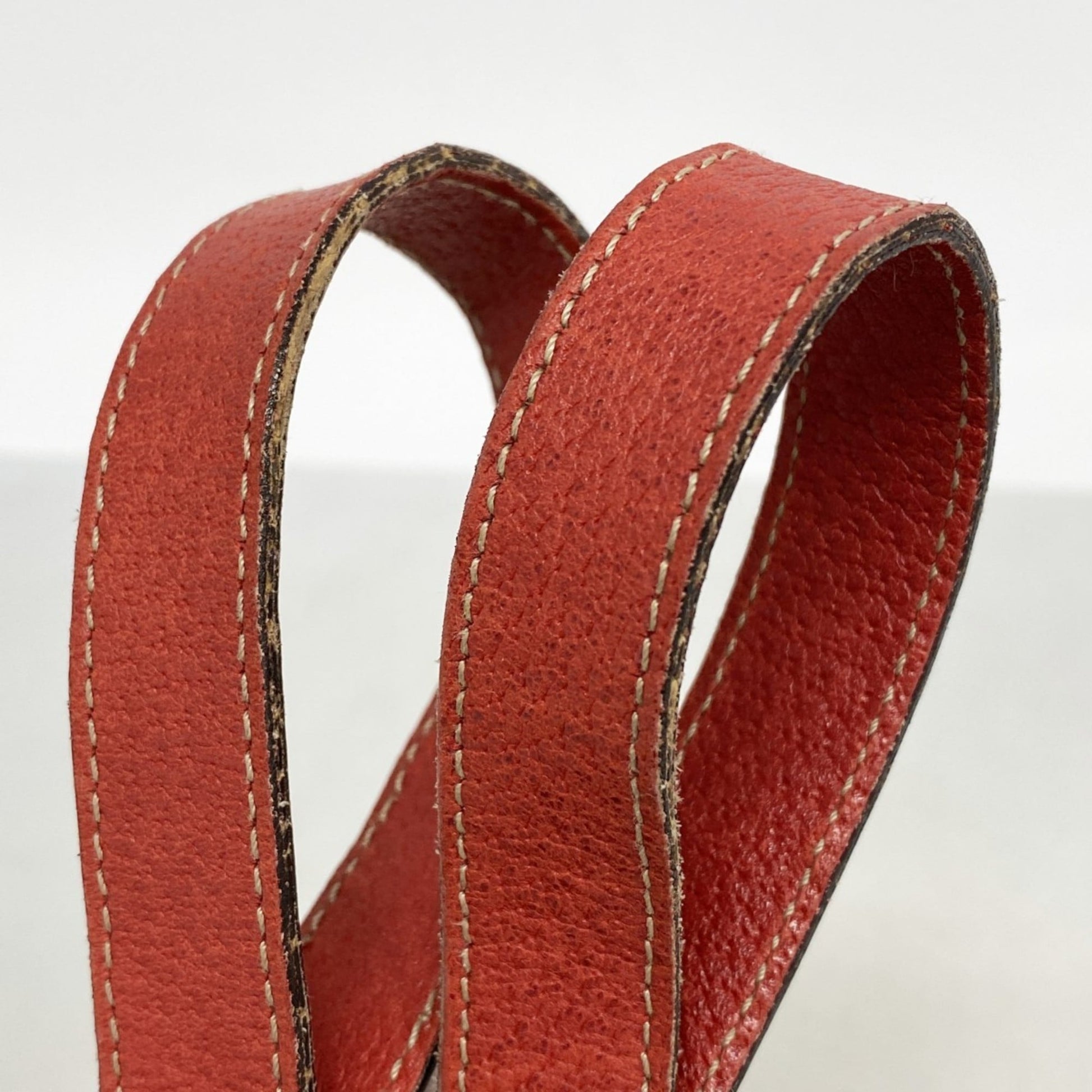 Gucci Beige Navy Red Color Canvas Tote Bag
