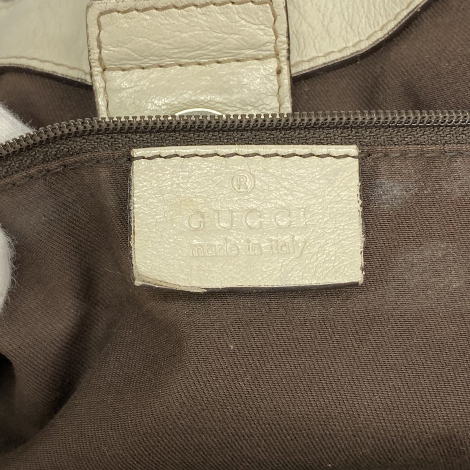Gucci Brown Canvas Tote Bag