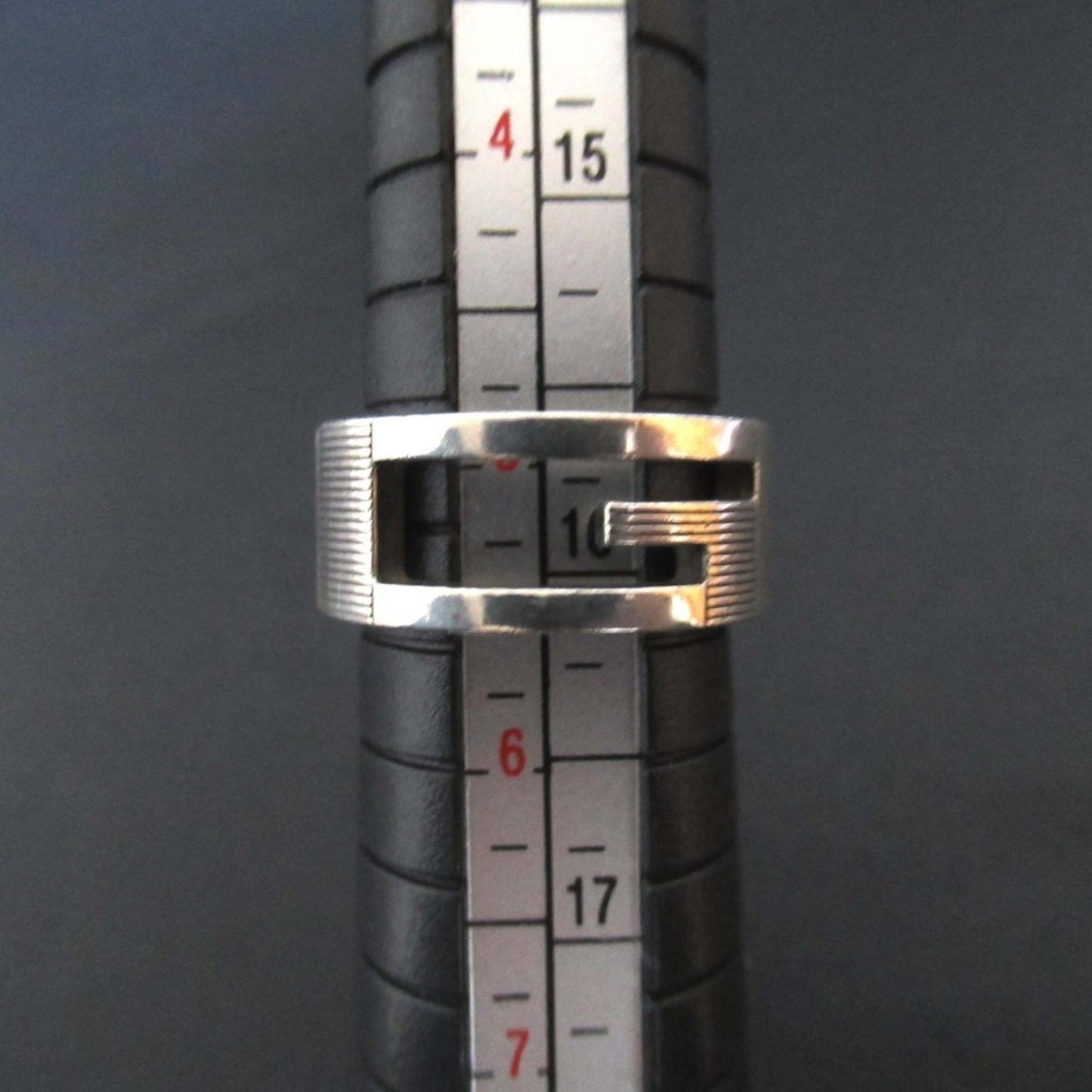 Gucci Silver Silver 925 Band Ring