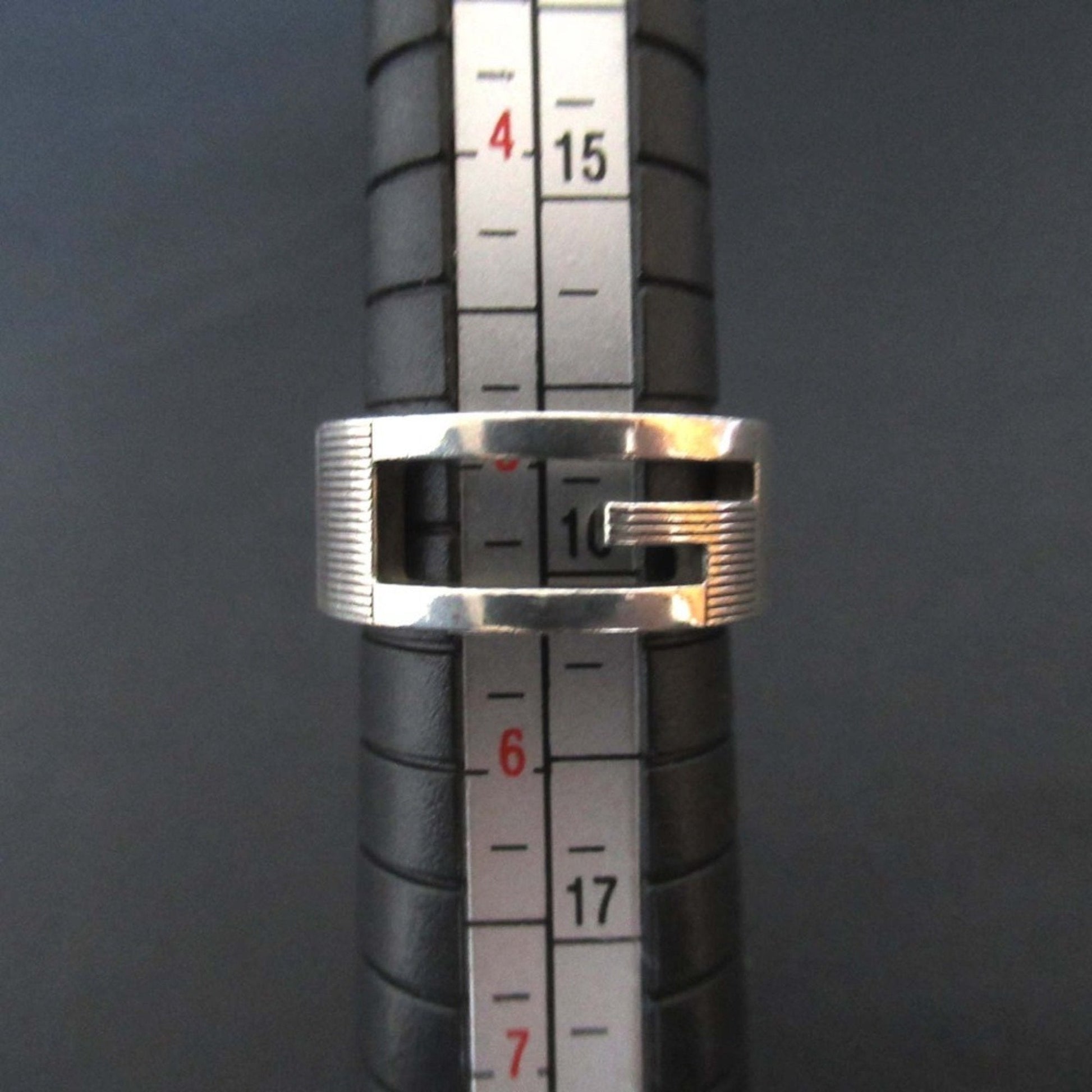 Gucci Silver Silver 925 Band Ring