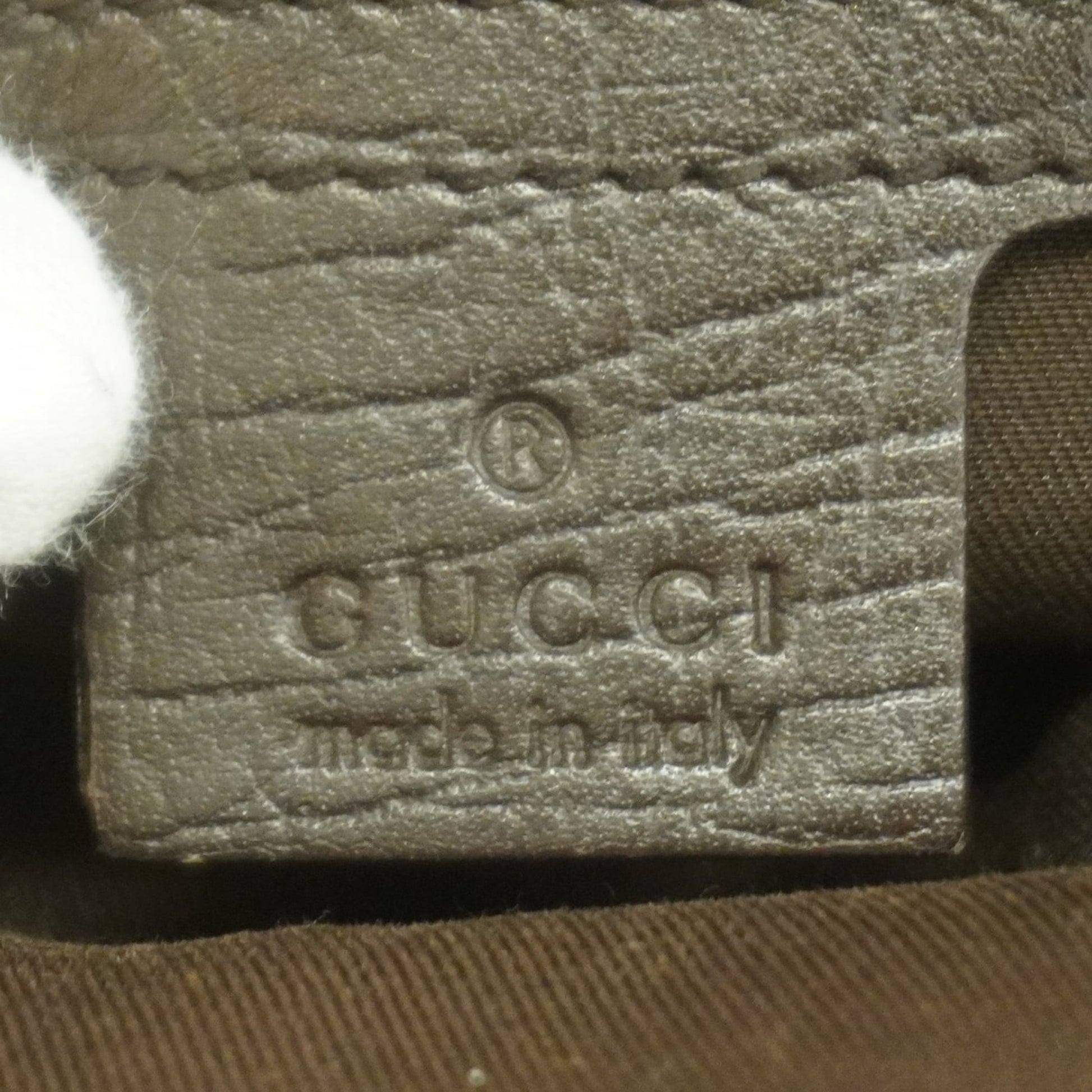 Gucci Brown Canvas Tote Bag
