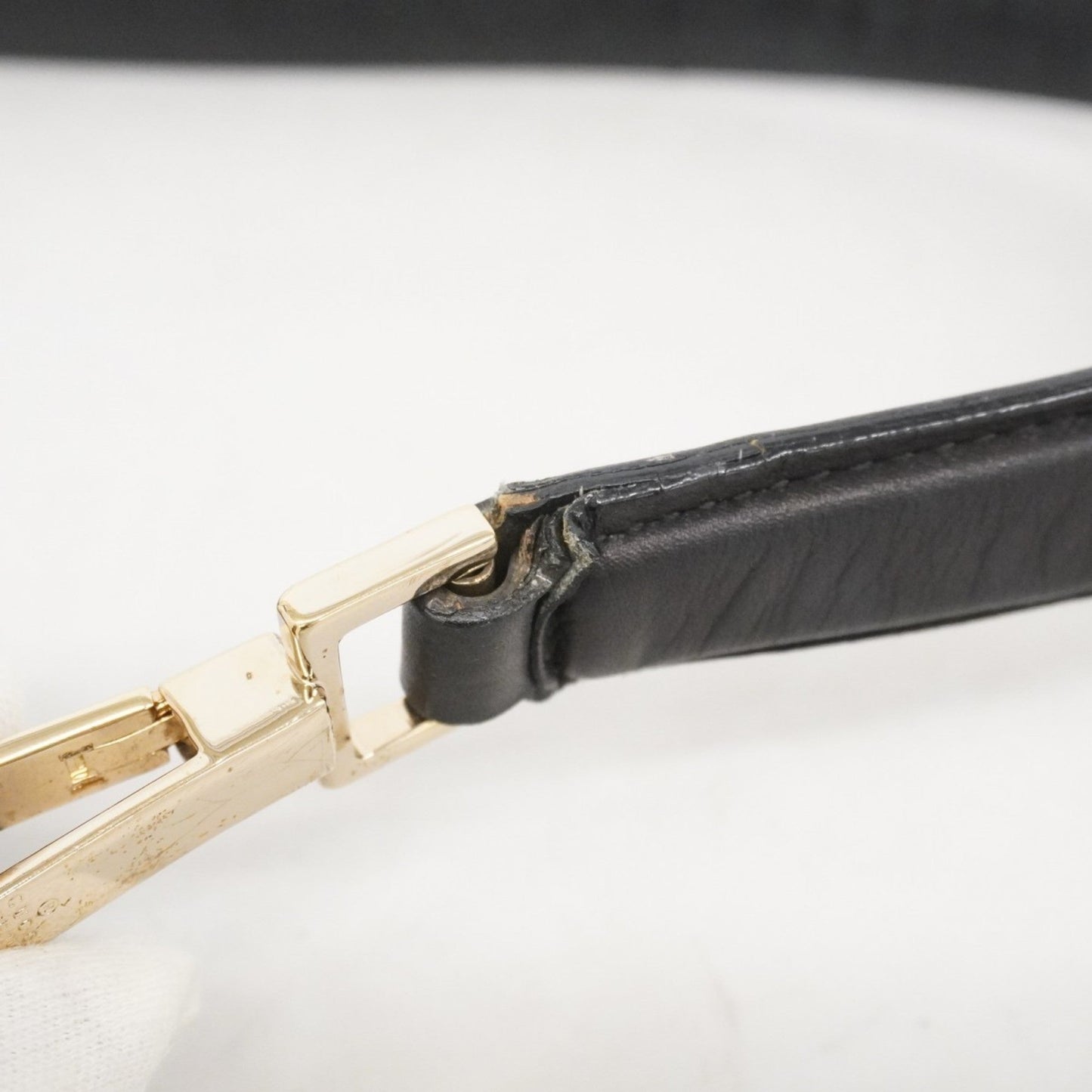 Gucci Black Canvas Shoulder Bag