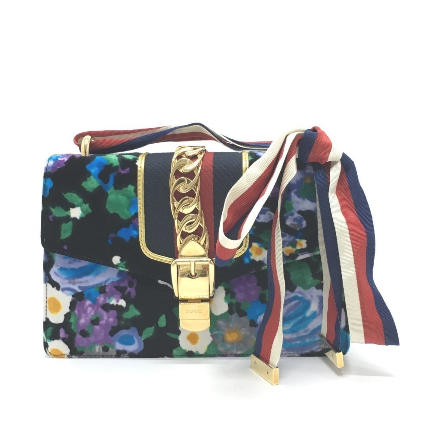 Gucci Multi-Color Leather Shoulder Bag