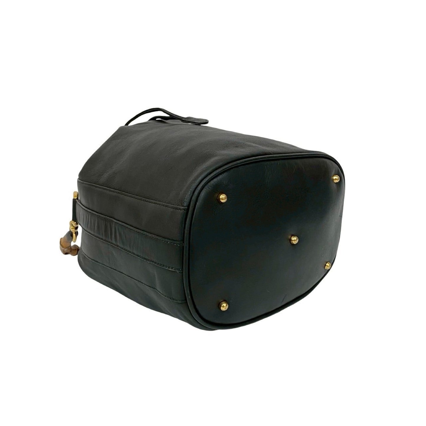 Gucci Black Leather Handbag Shoulder Bag