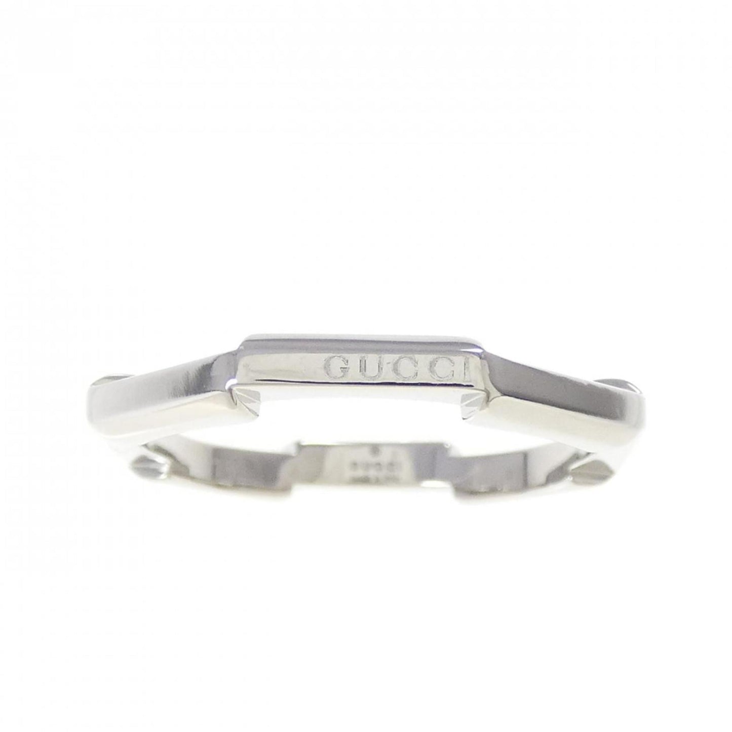 Gucci Platinum Platinum 950 Band Ring