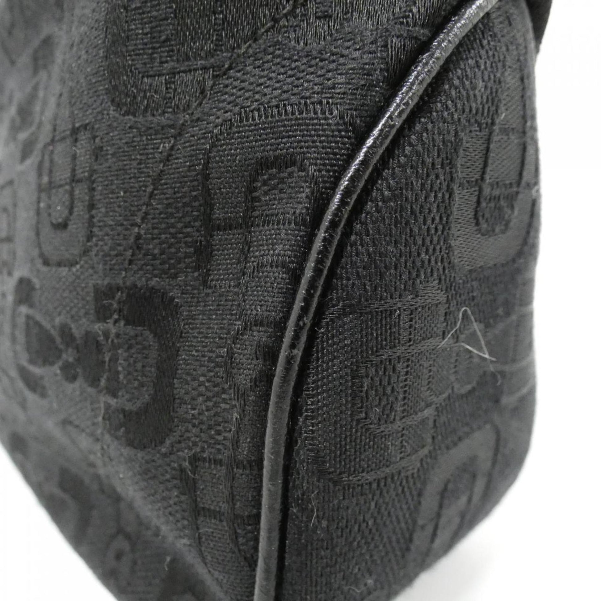 Gucci Black Canvas Handbag