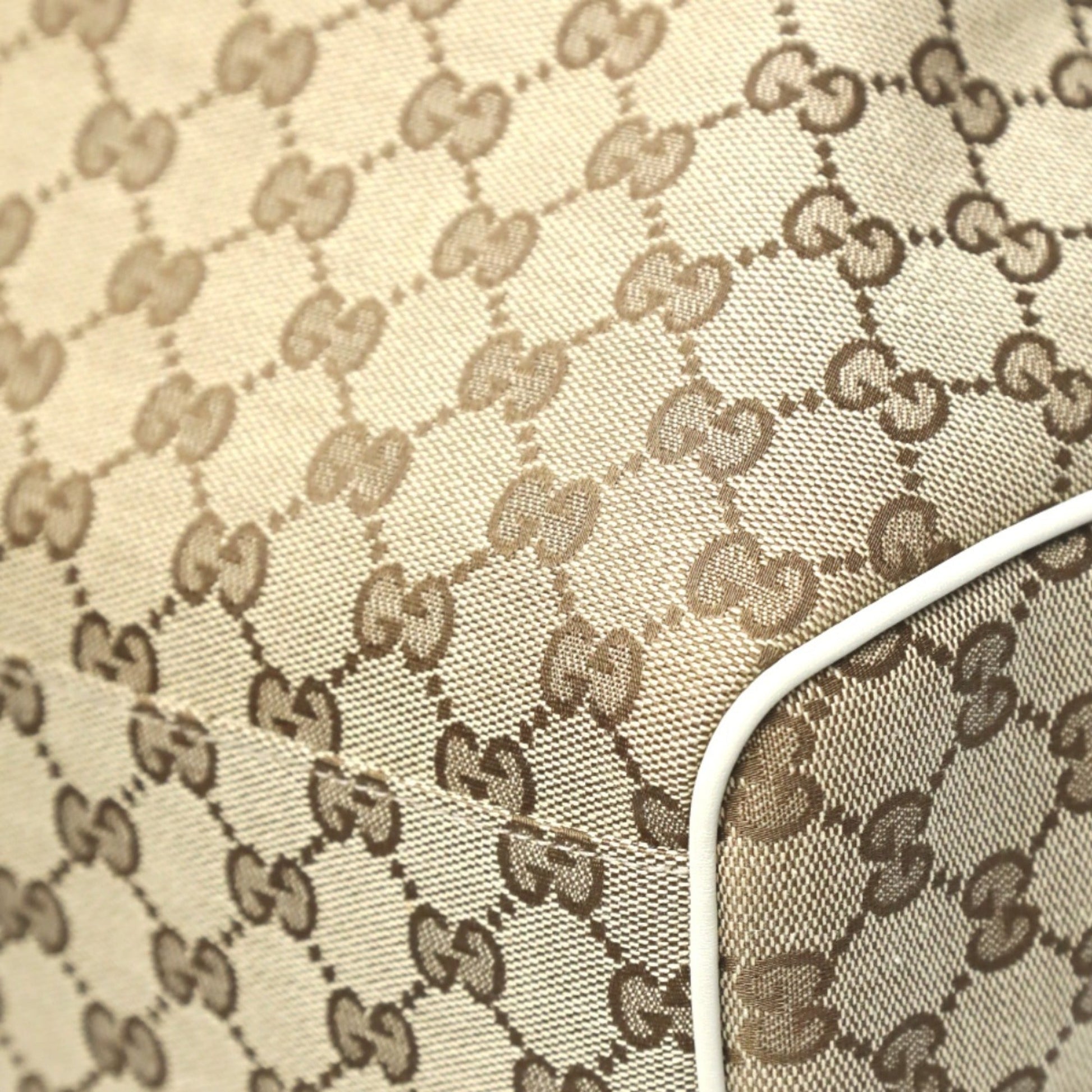 Gucci Brown Gg Canvas Handbag