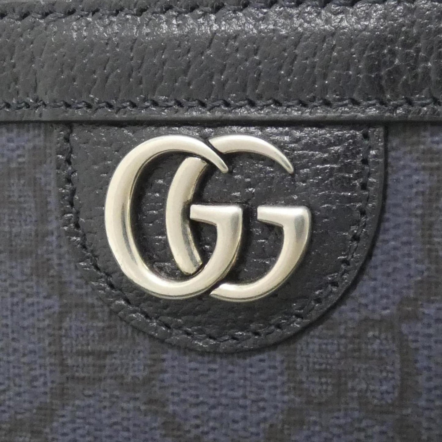 Gucci Black Blue Gg Supreme Shoulder Bag