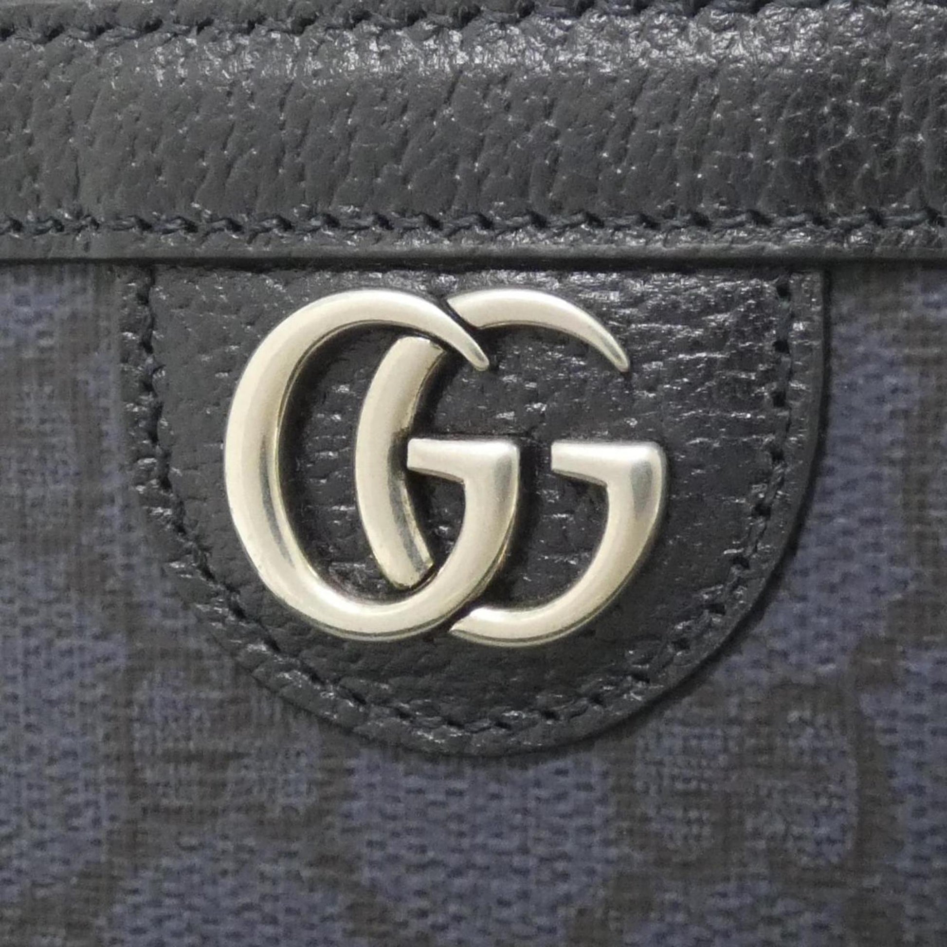 Gucci Black Blue Gg Supreme Shoulder Bag