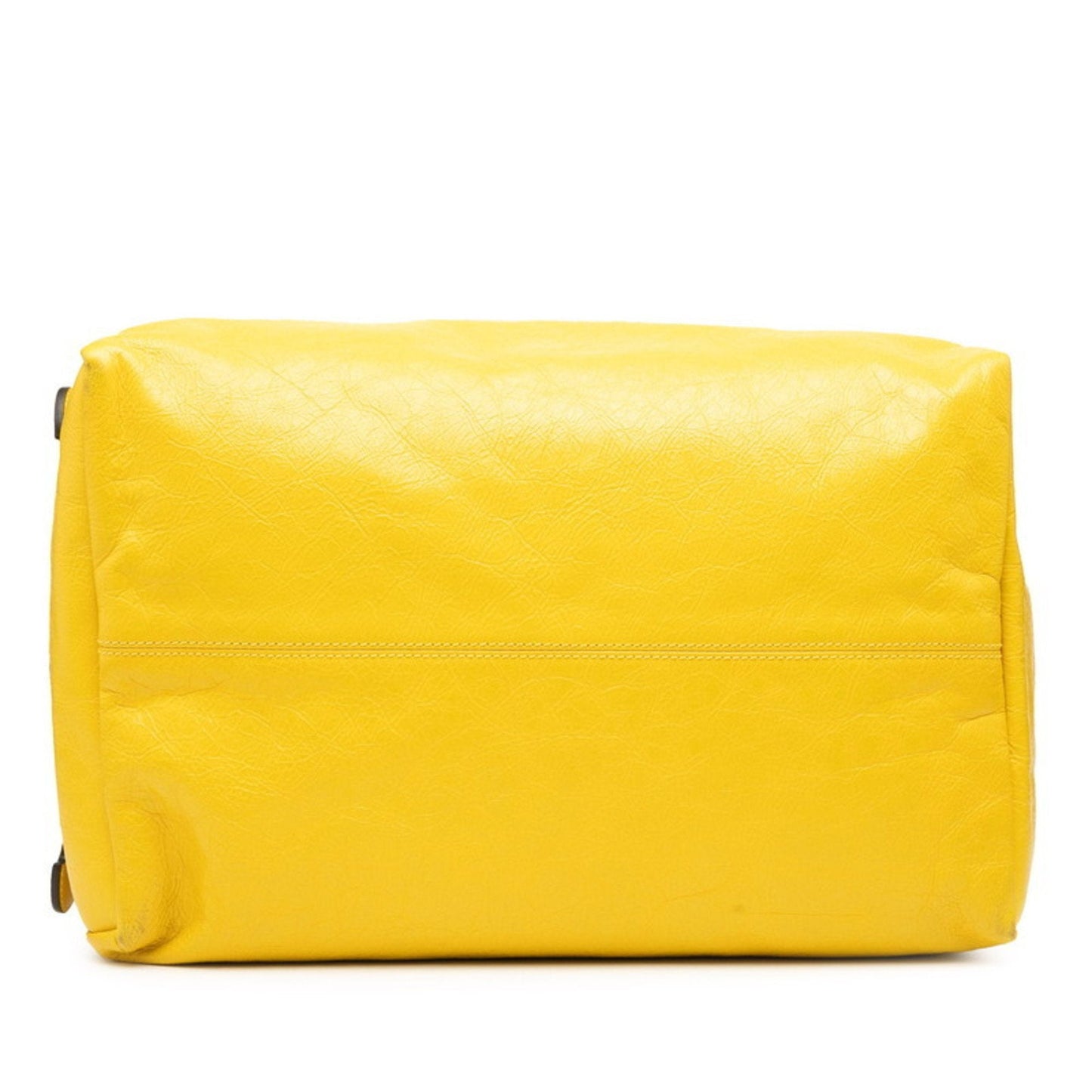 Gucci Yellow Leather Boston Bag Shoulder Bag