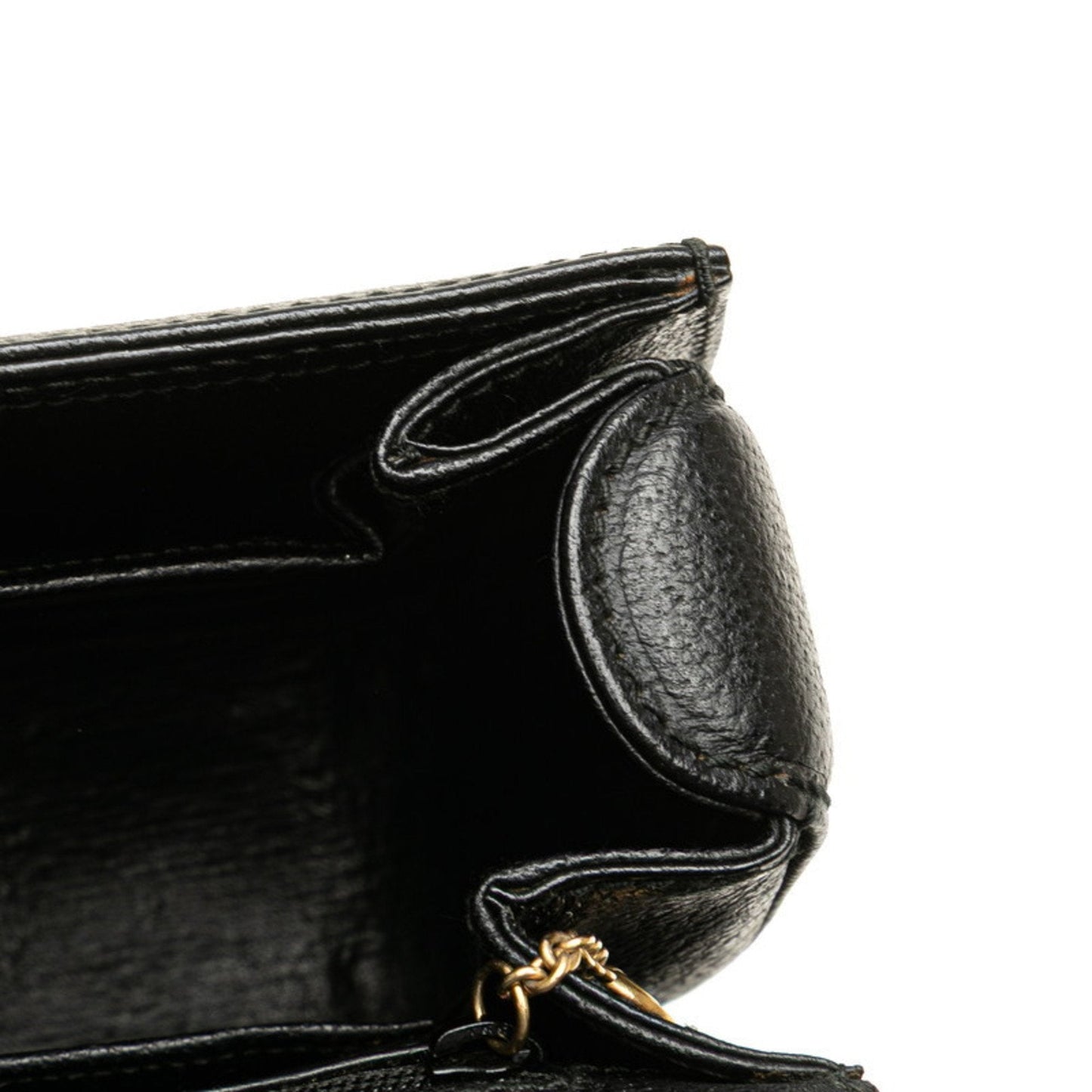 Gucci Black Leather Handbag Shoulder Bag
