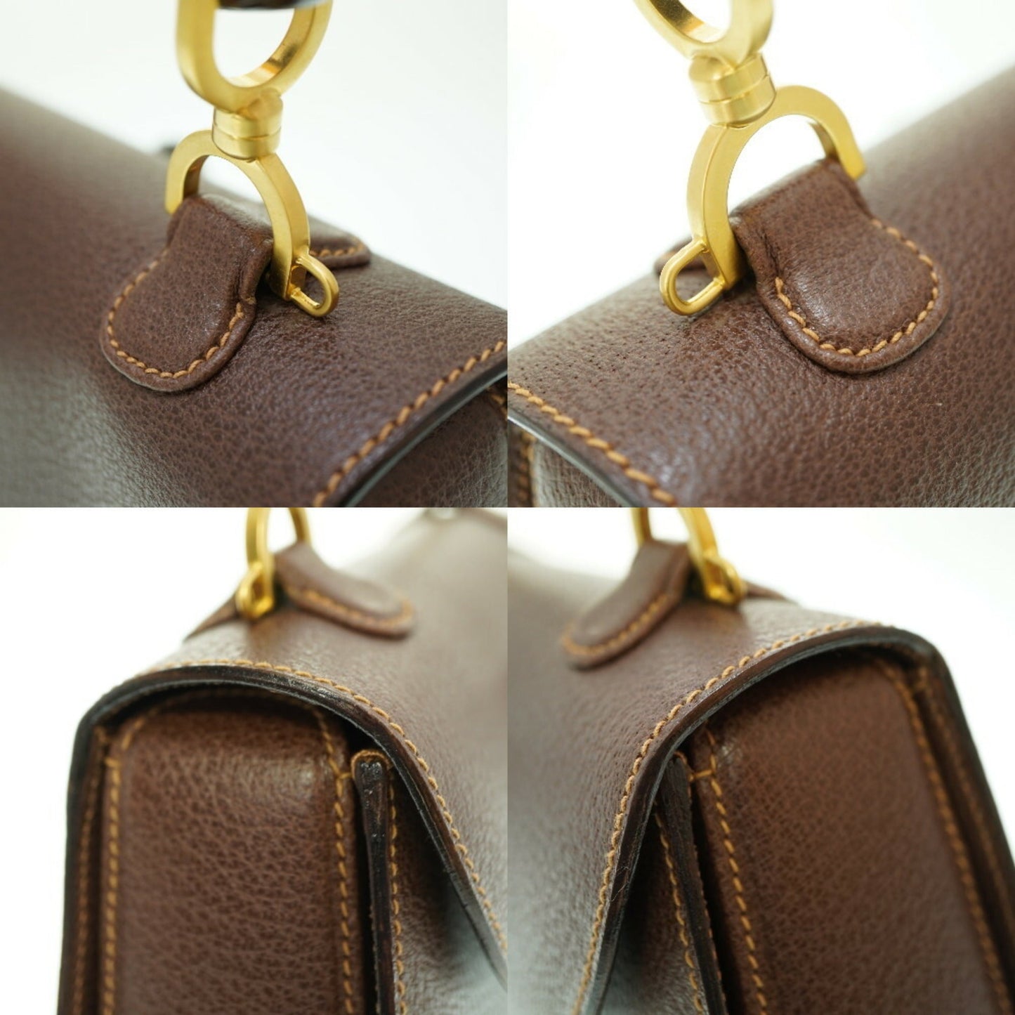 Gucci Brown Leather Handbag