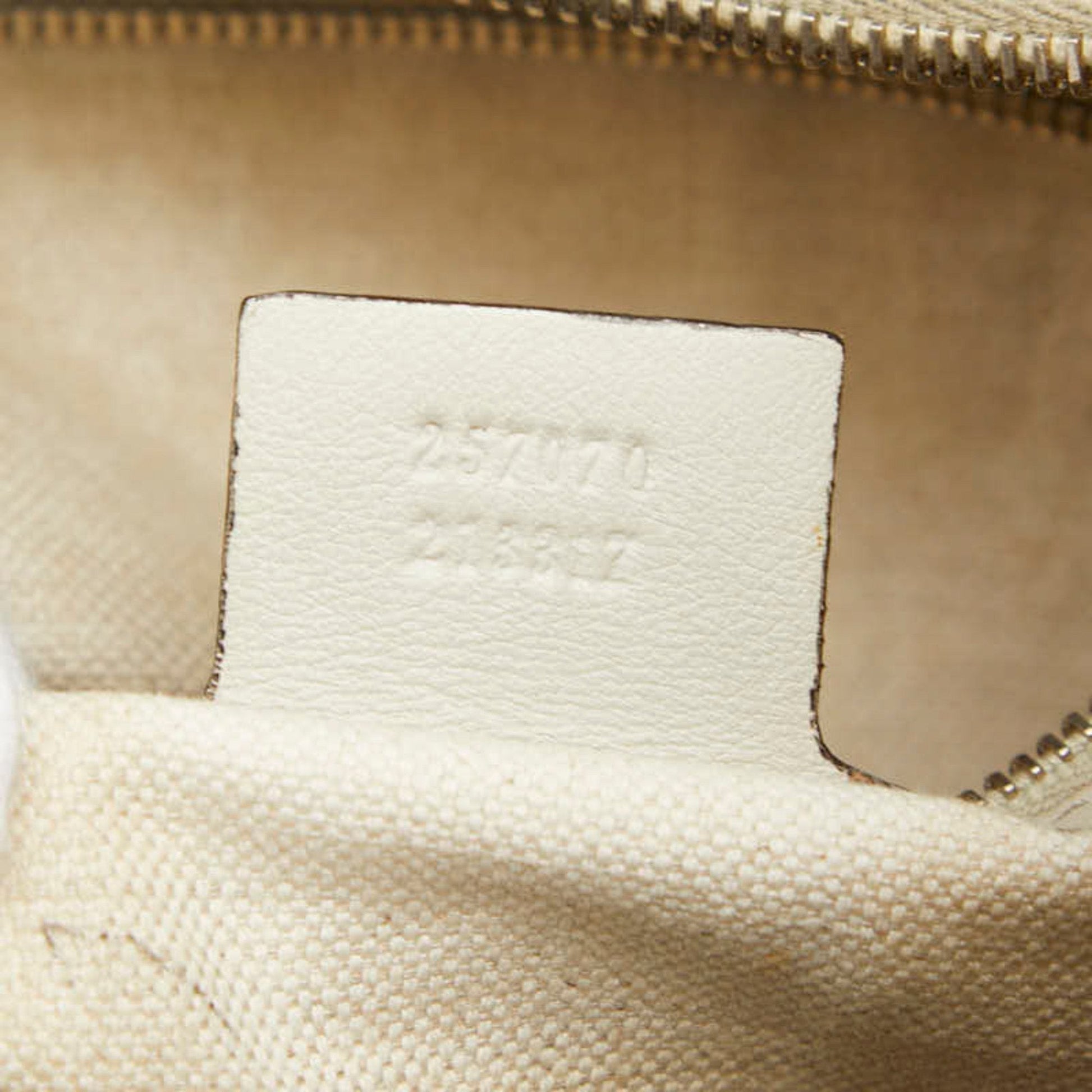 Gucci Guccissima White Leather Tote Bag