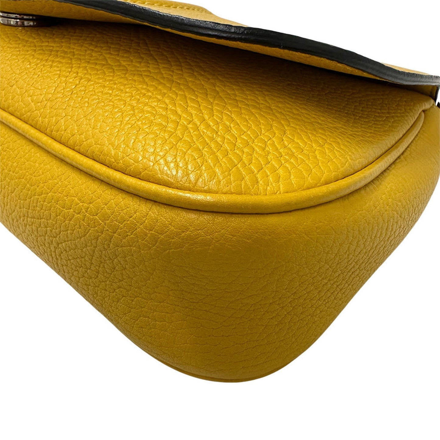 Gucci Soho Yellow Leather Shoulder Bag