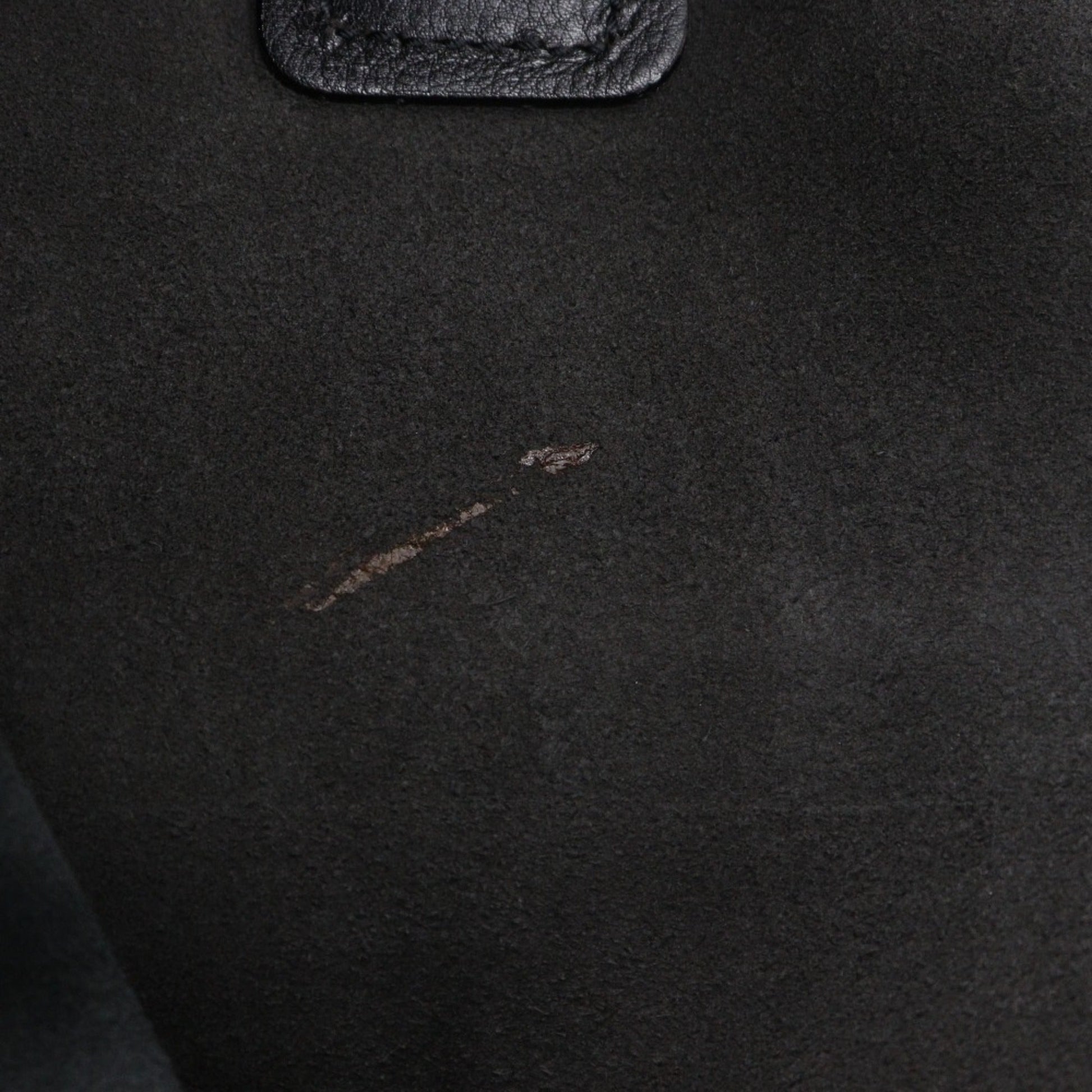 Gucci Black Leather Boston Bag