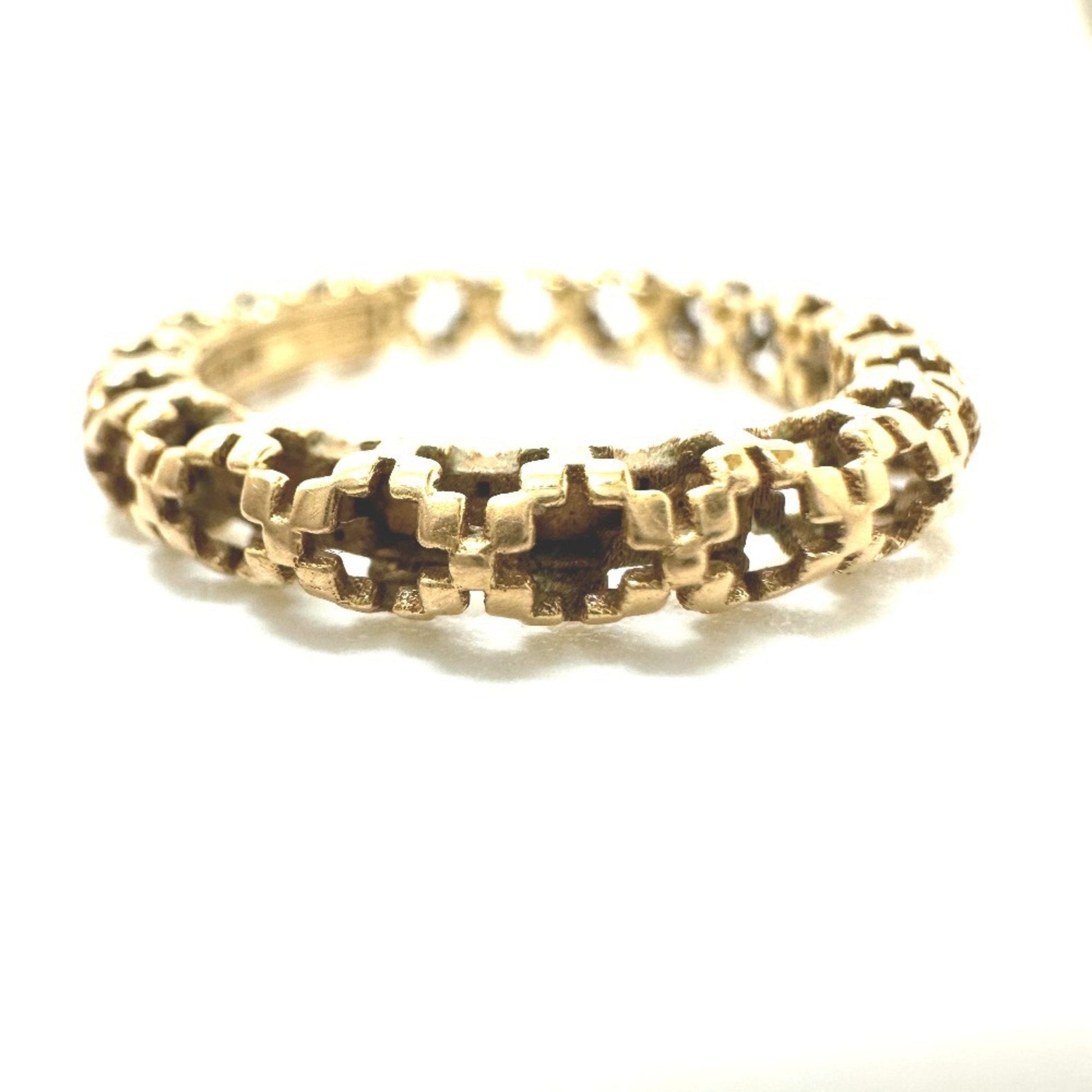 Gucci Gold Pink Gold (18K) Band Ring