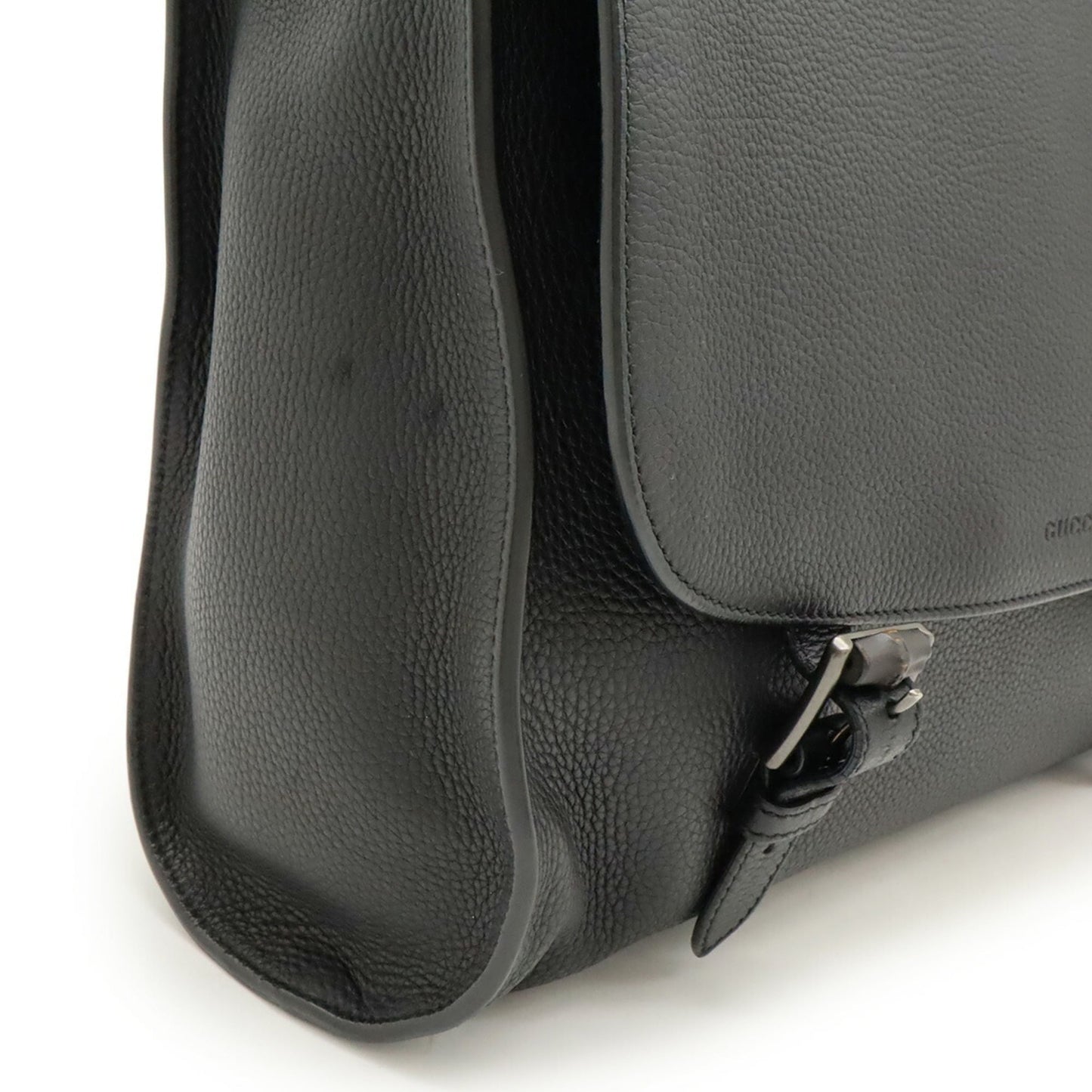 Gucci Black Leather Shoulder Bag