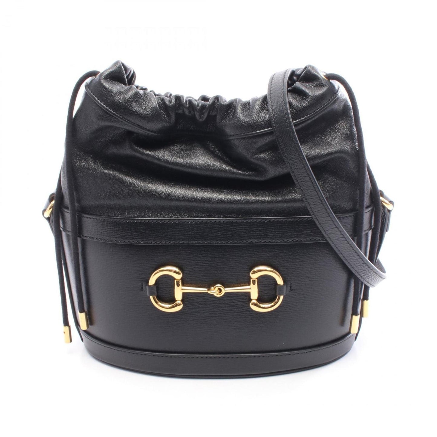 Gucci Black Leather Shoulder Bag