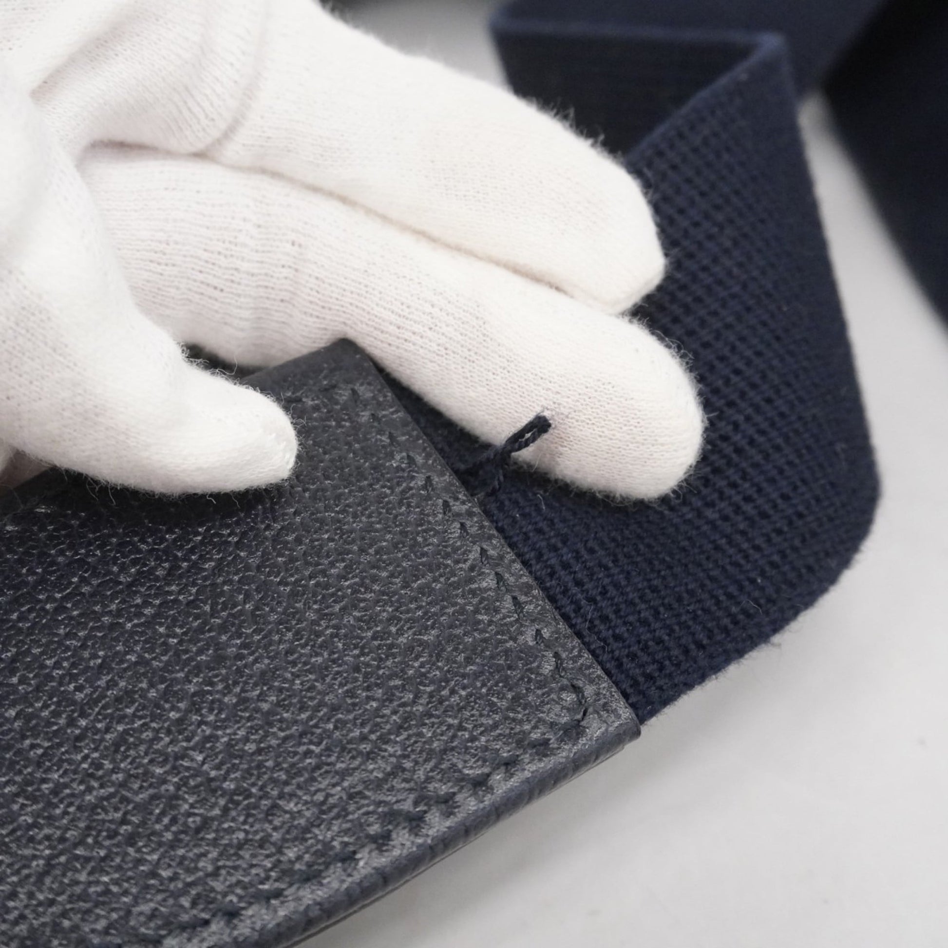 Gucci Navy Pvc Shoulder Bag