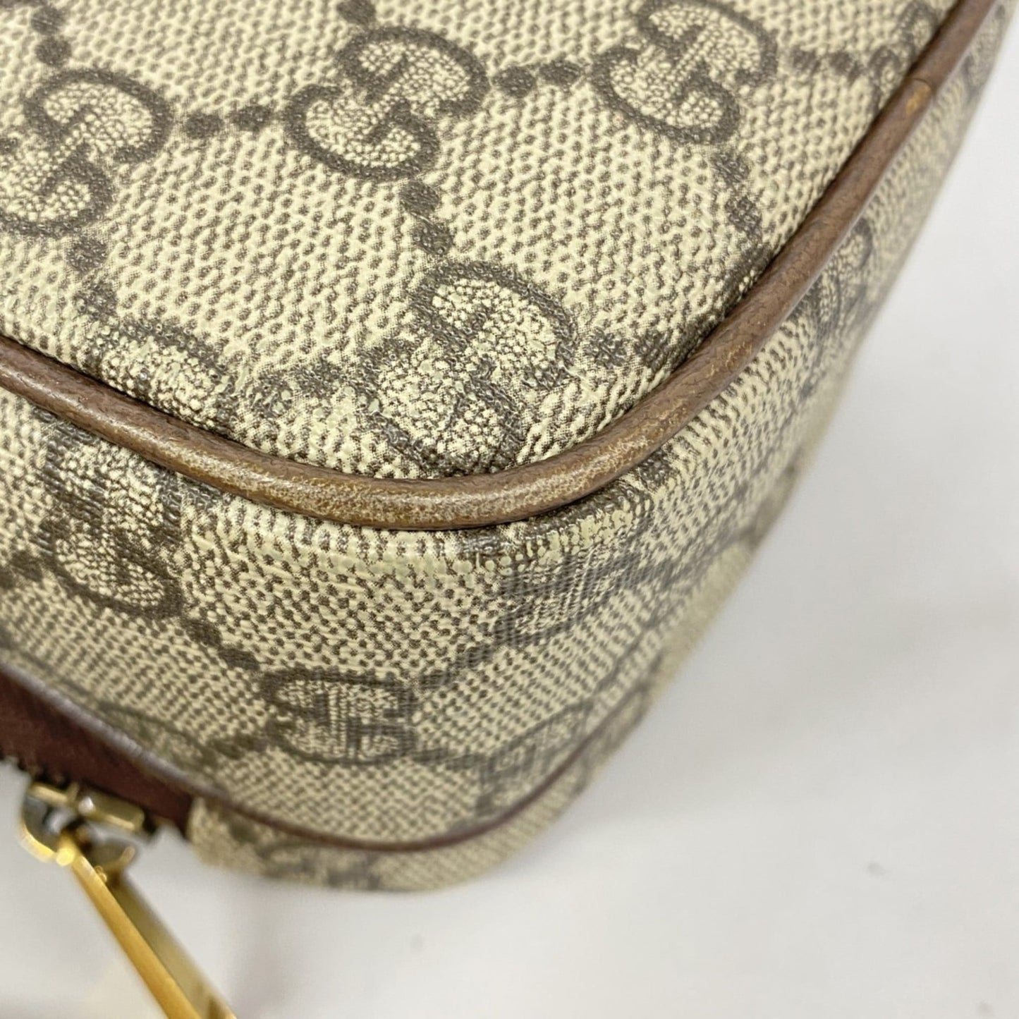 Gucci Brown Pvc Shoulder Bag