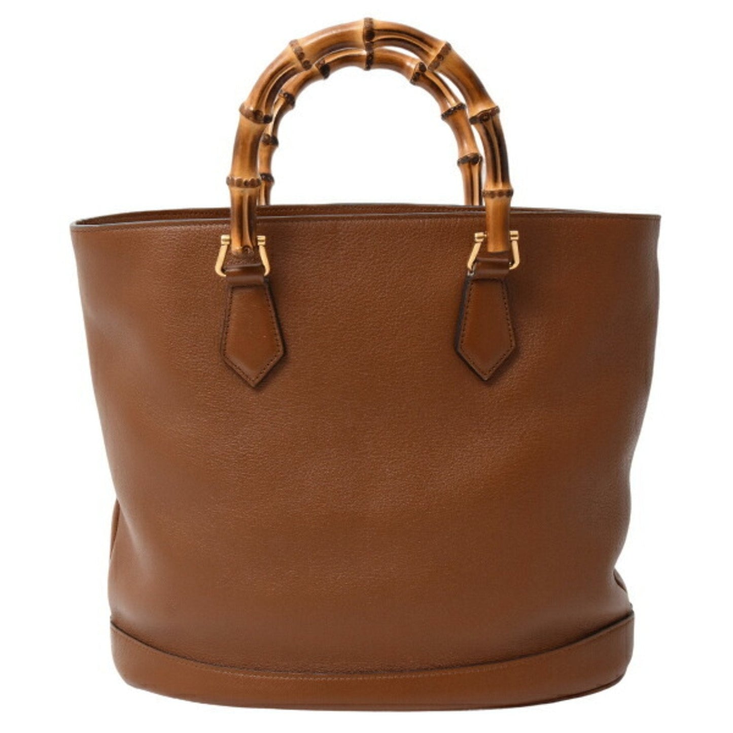 Gucci Beige Leather Tote Bag