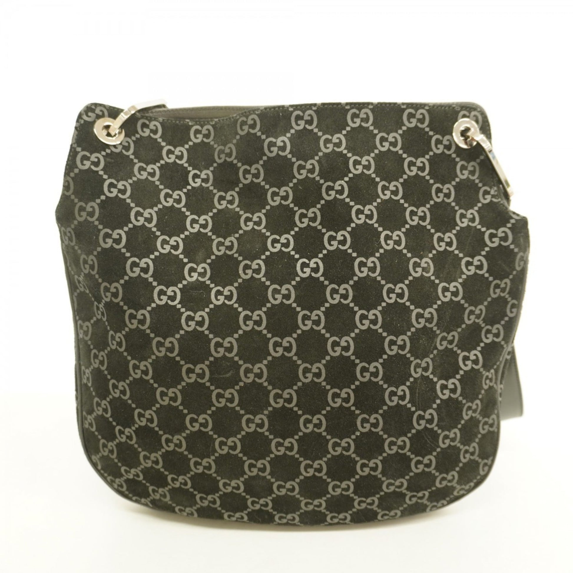Gucci Black Suede Shoulder Bag