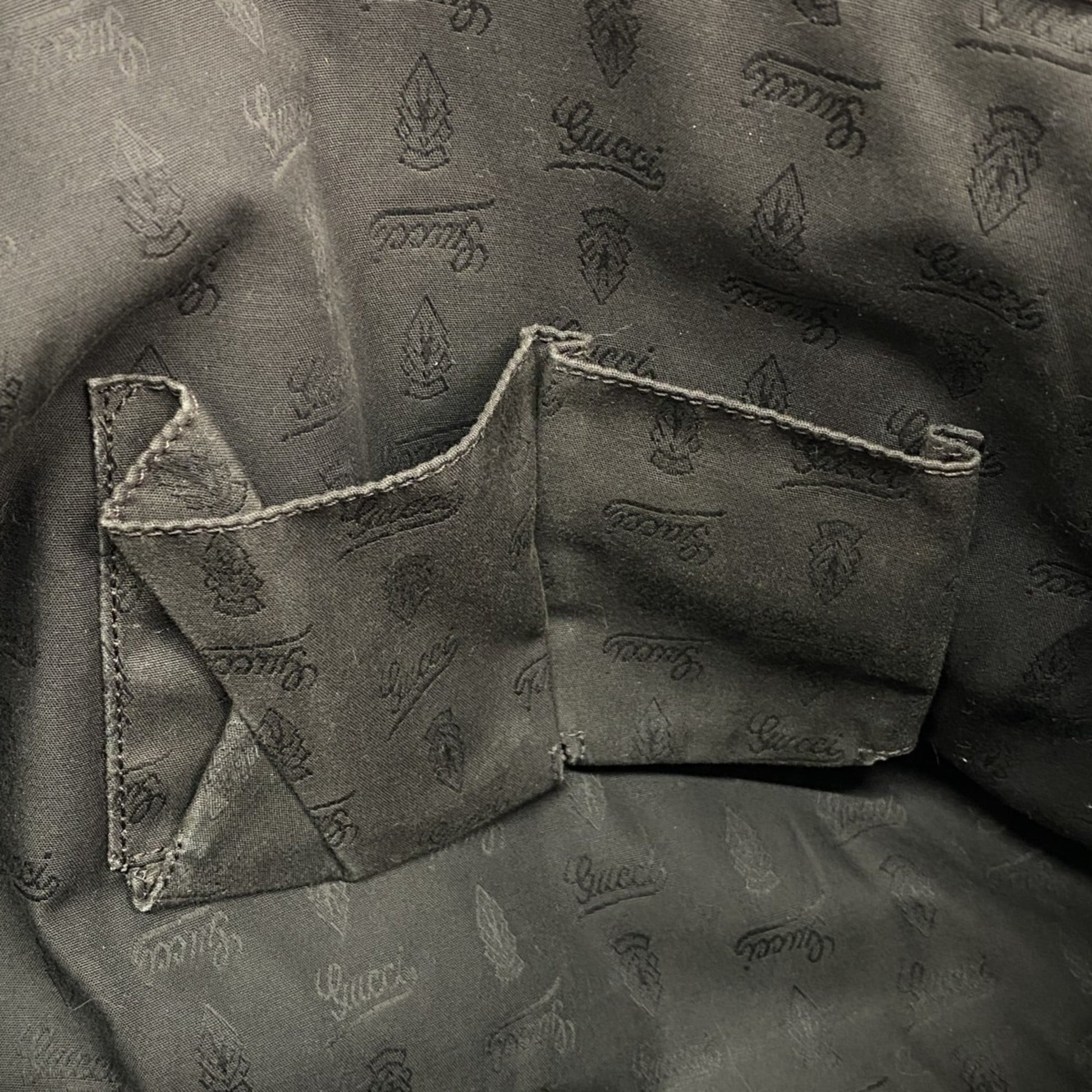 Gucci Brown Leather Tote Bag