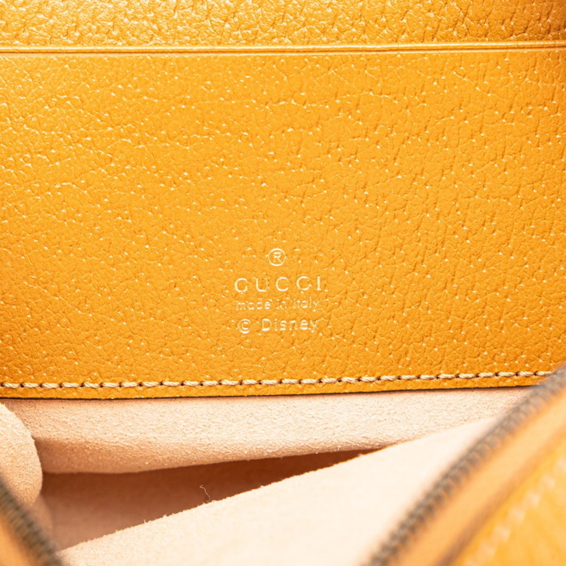 Gucci Brown Pvc Leather Backpack