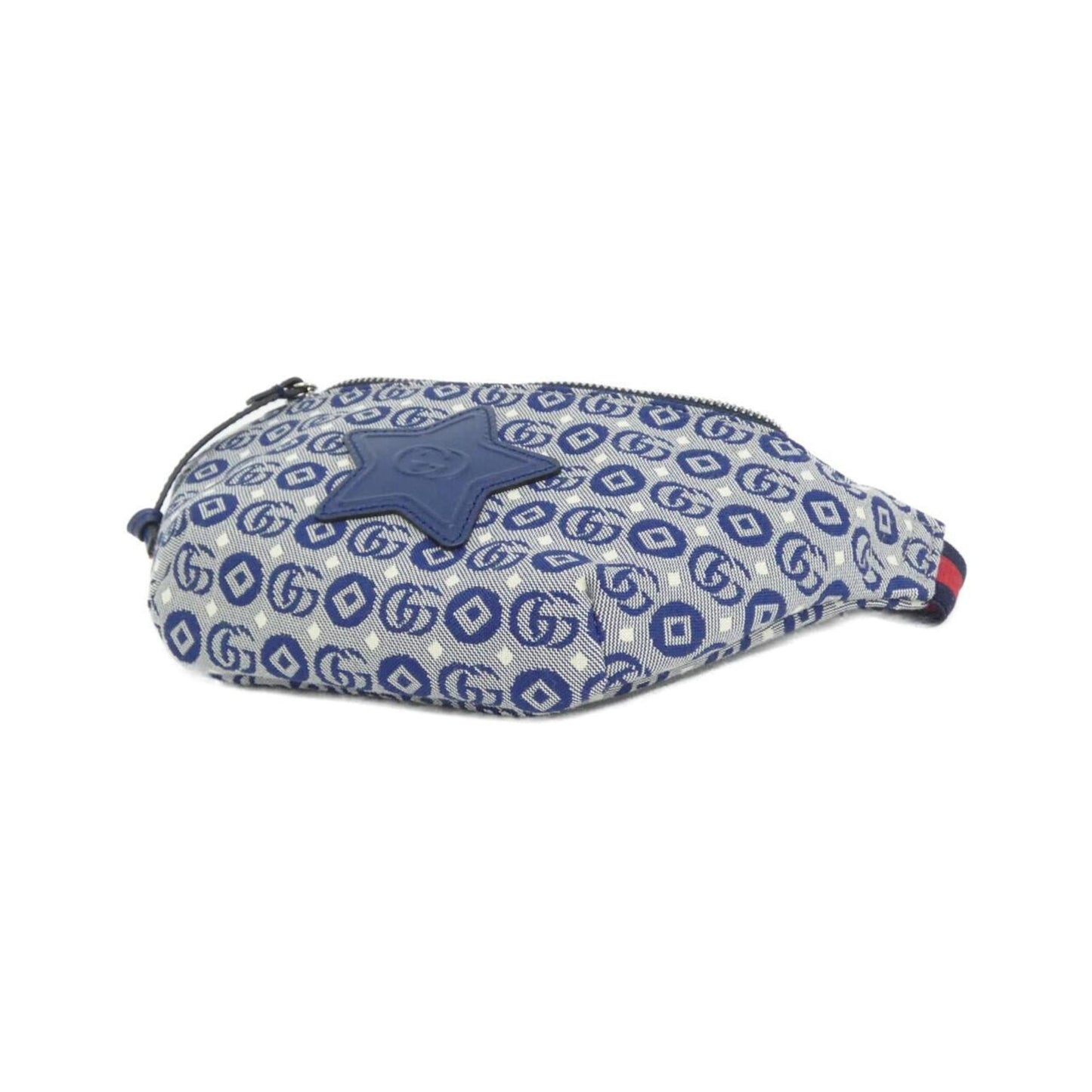 Gucci Blue White Fanny Pack
