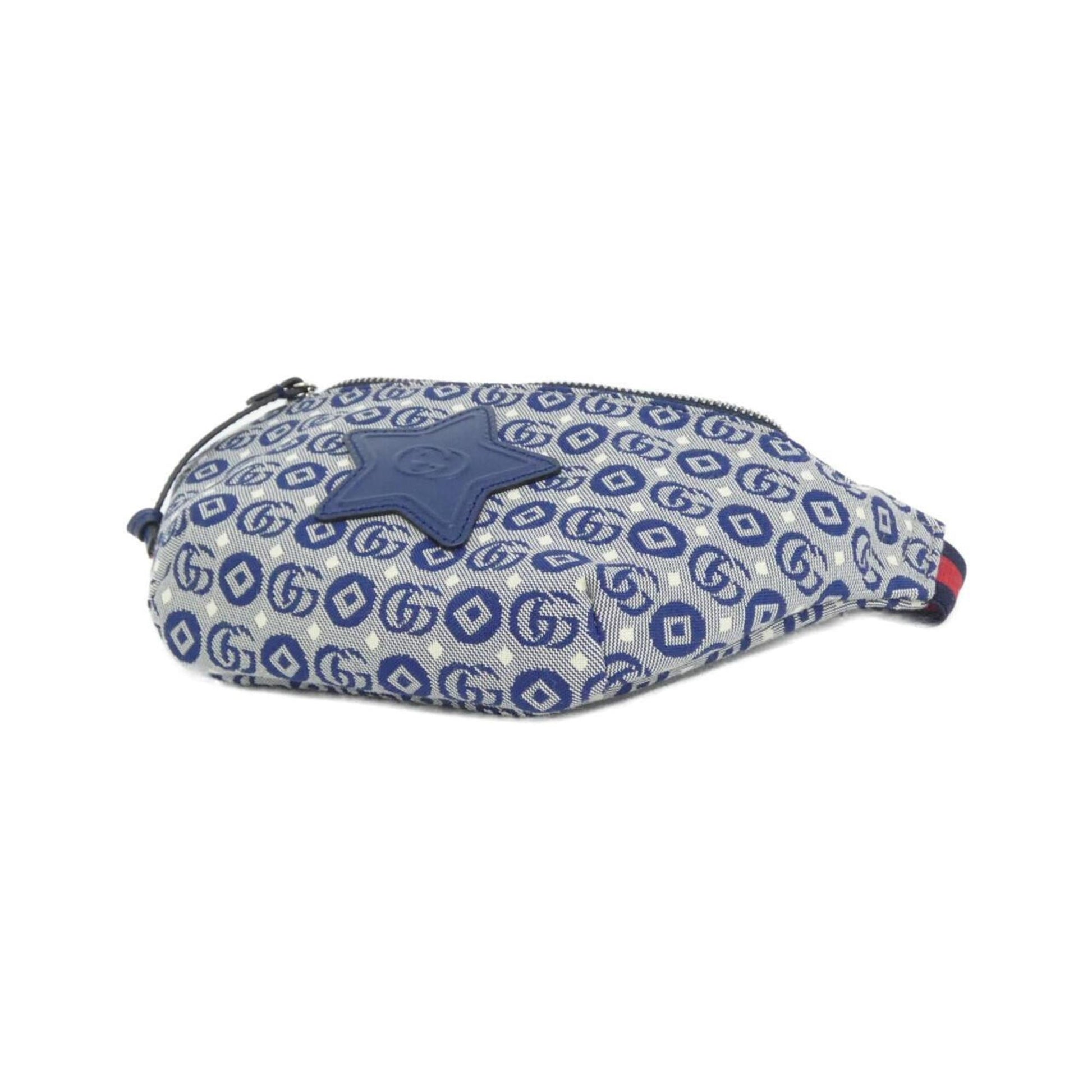 Gucci Blue White Fanny Pack