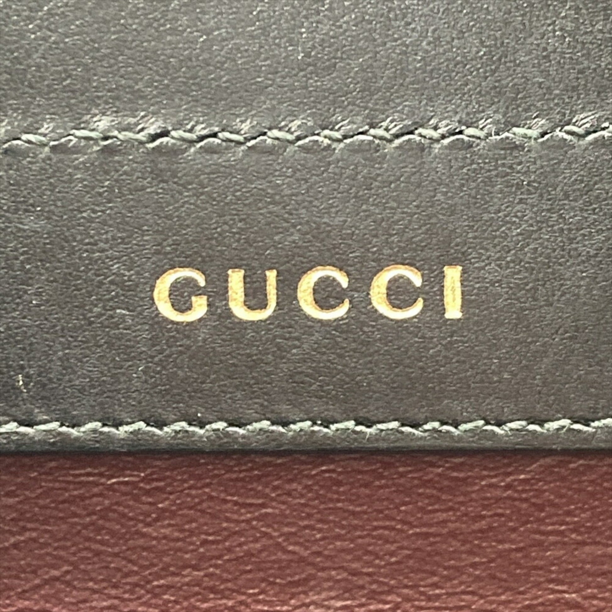 Gucci Horsebit Black Leather Handbag
