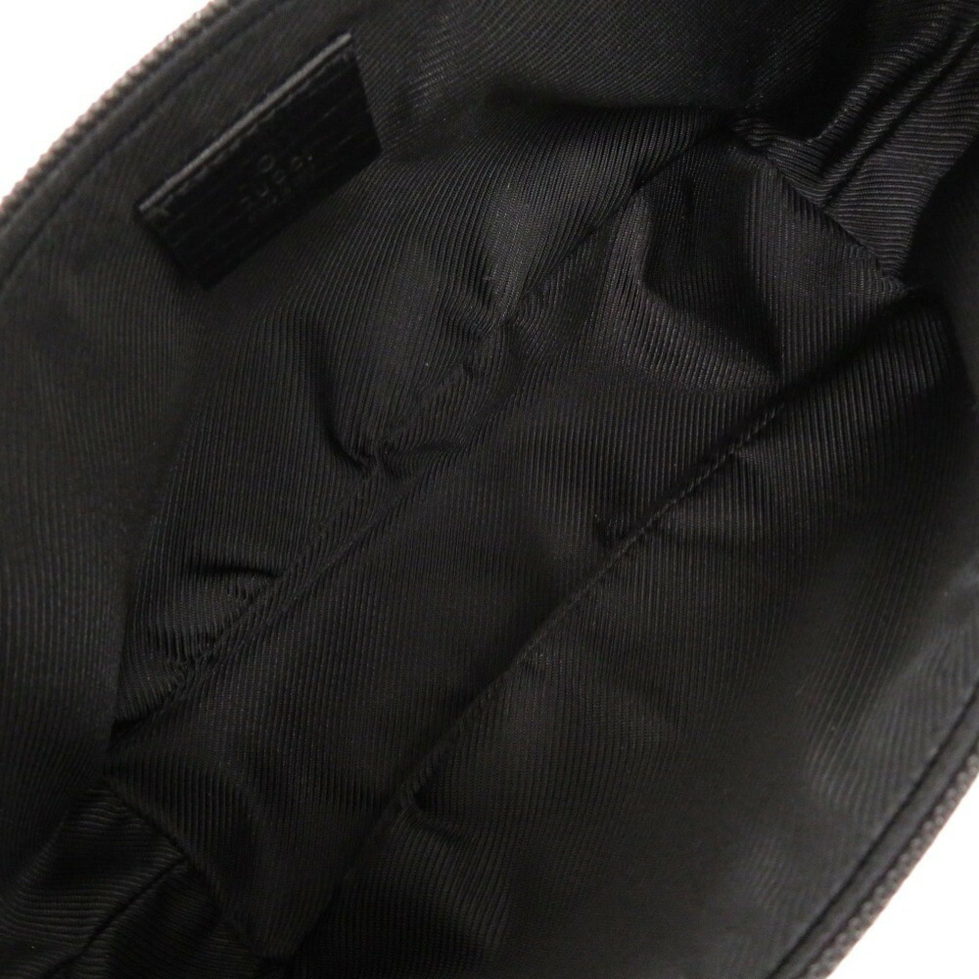 Gucci Gg Canvas Black Gg Canvas Handbag Pouch