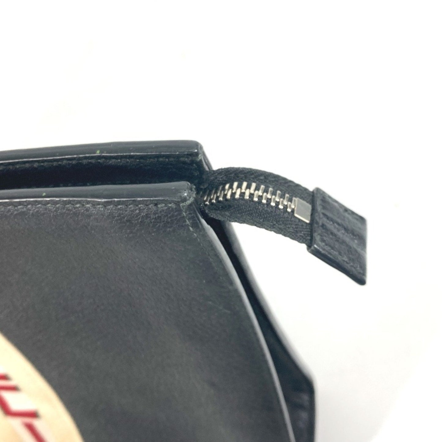Gucci Black Leather Clutch Bag Pouch