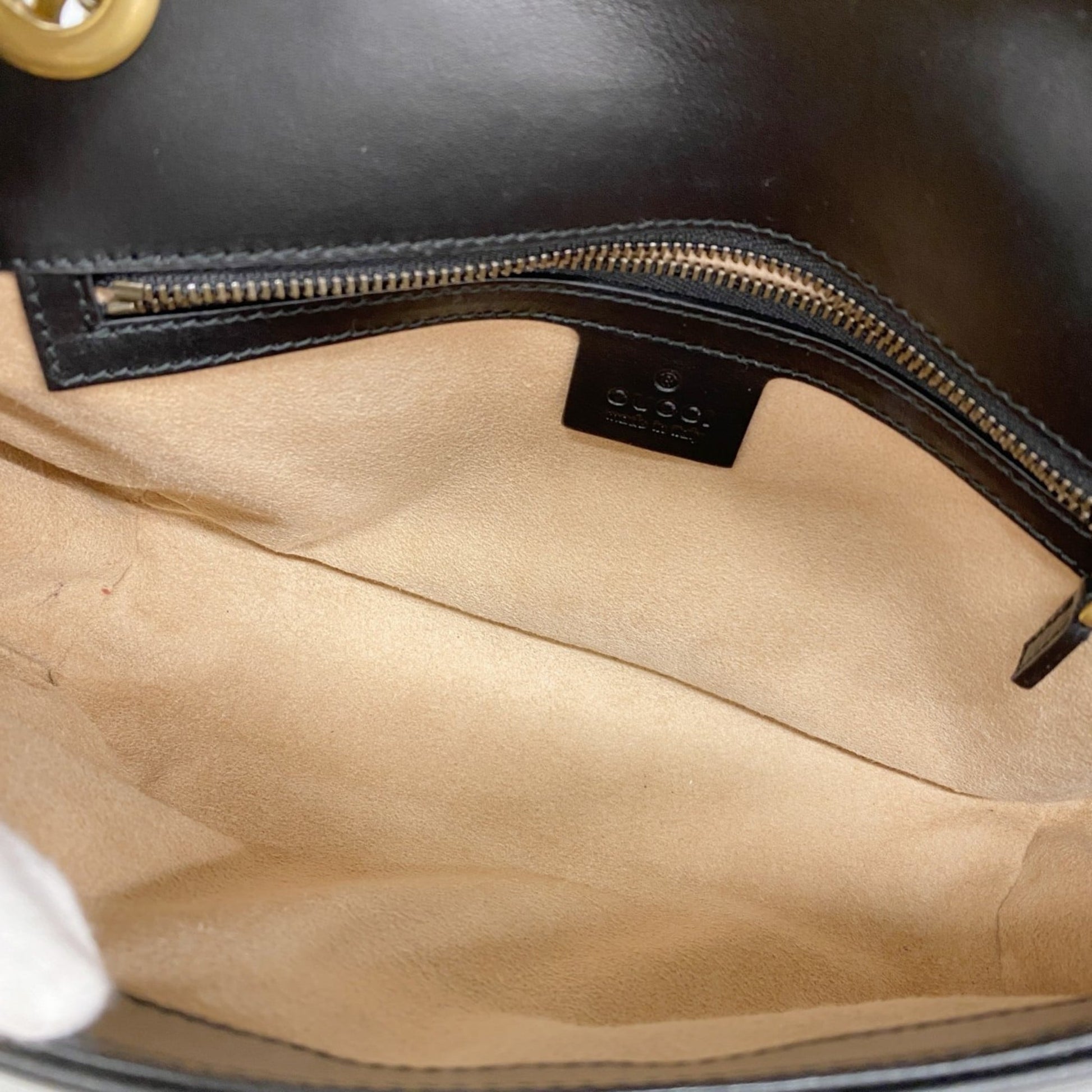 Gucci Black Leather Shoulder Bag