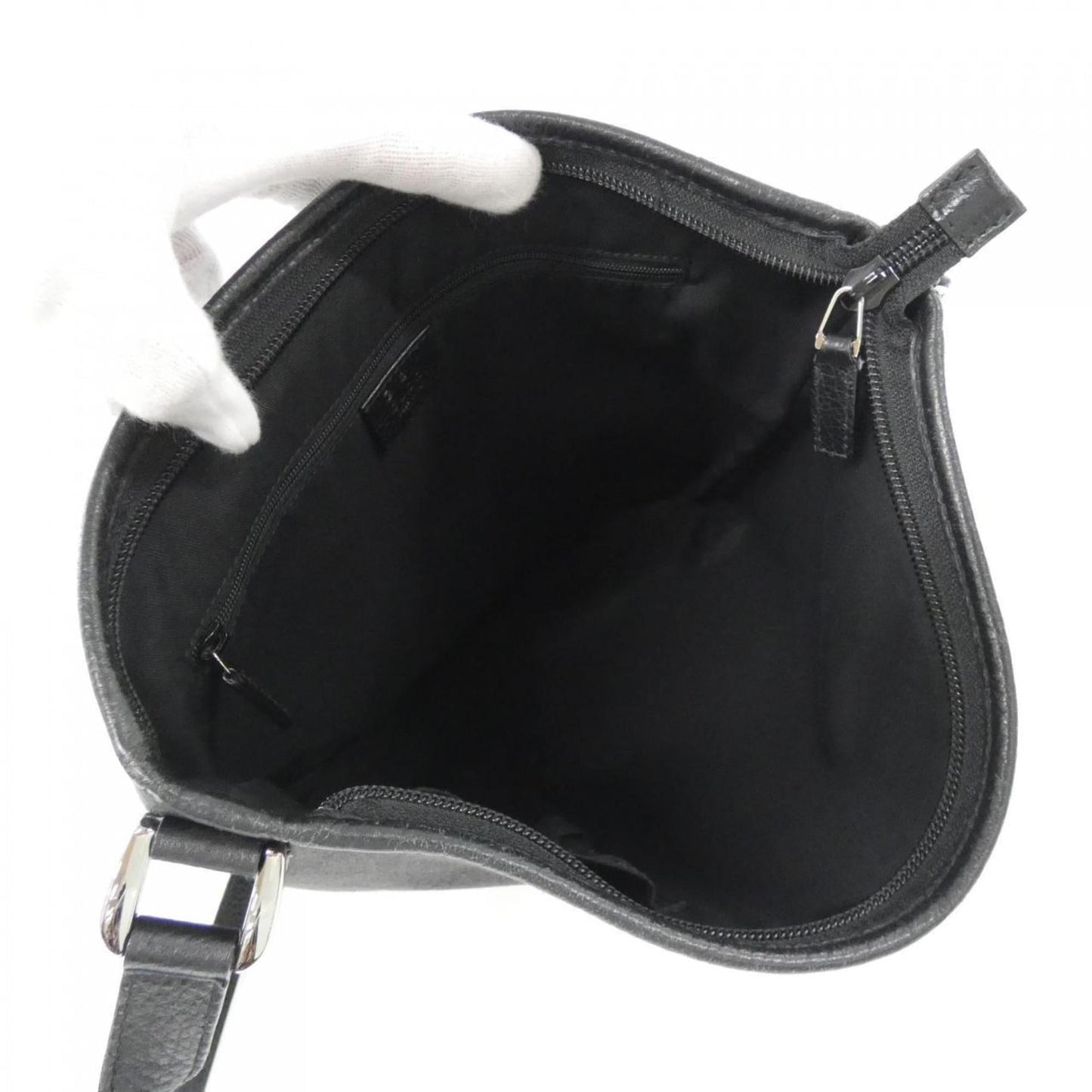 Gucci Black Denim Shoulder Bag