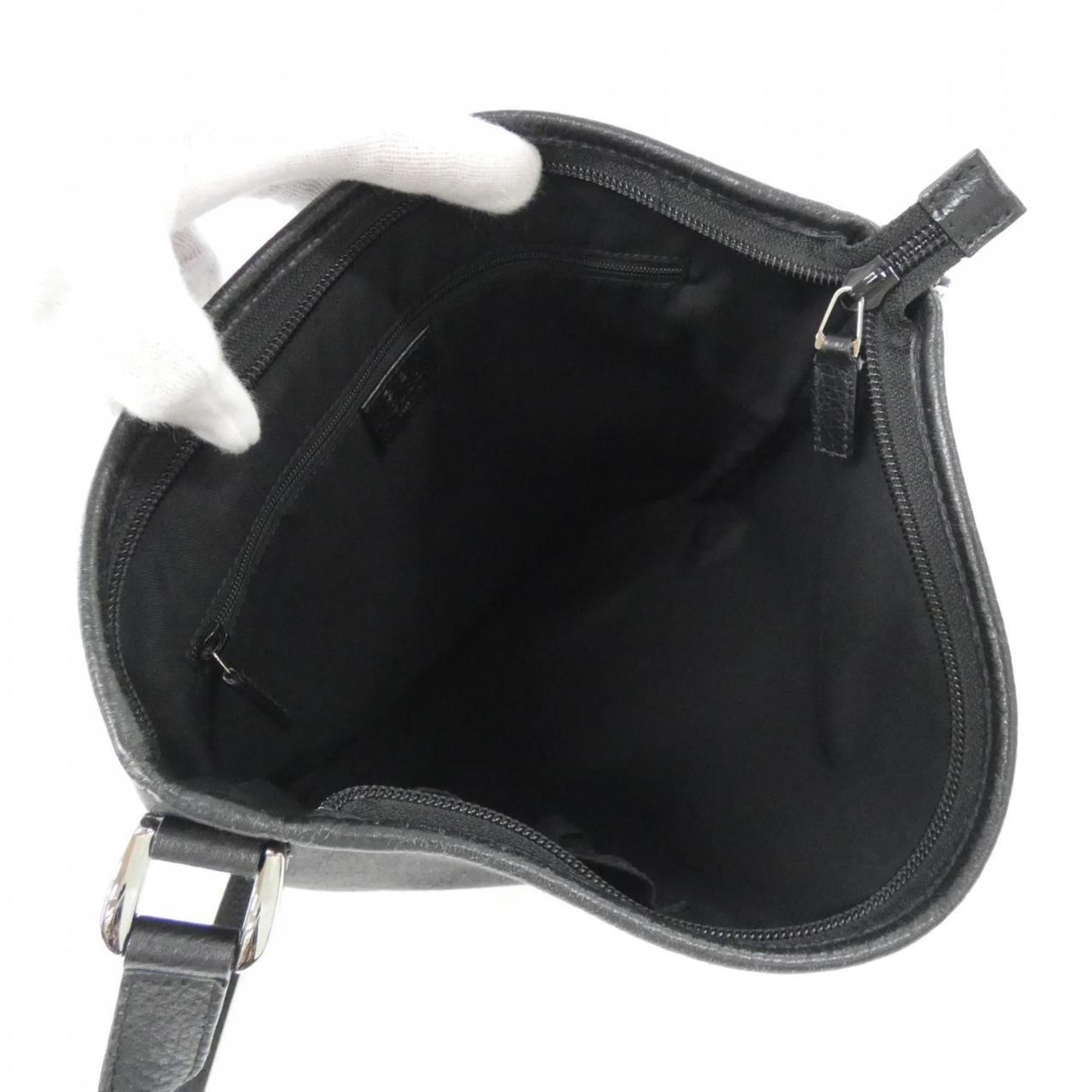 Gucci Black Denim Shoulder Bag
