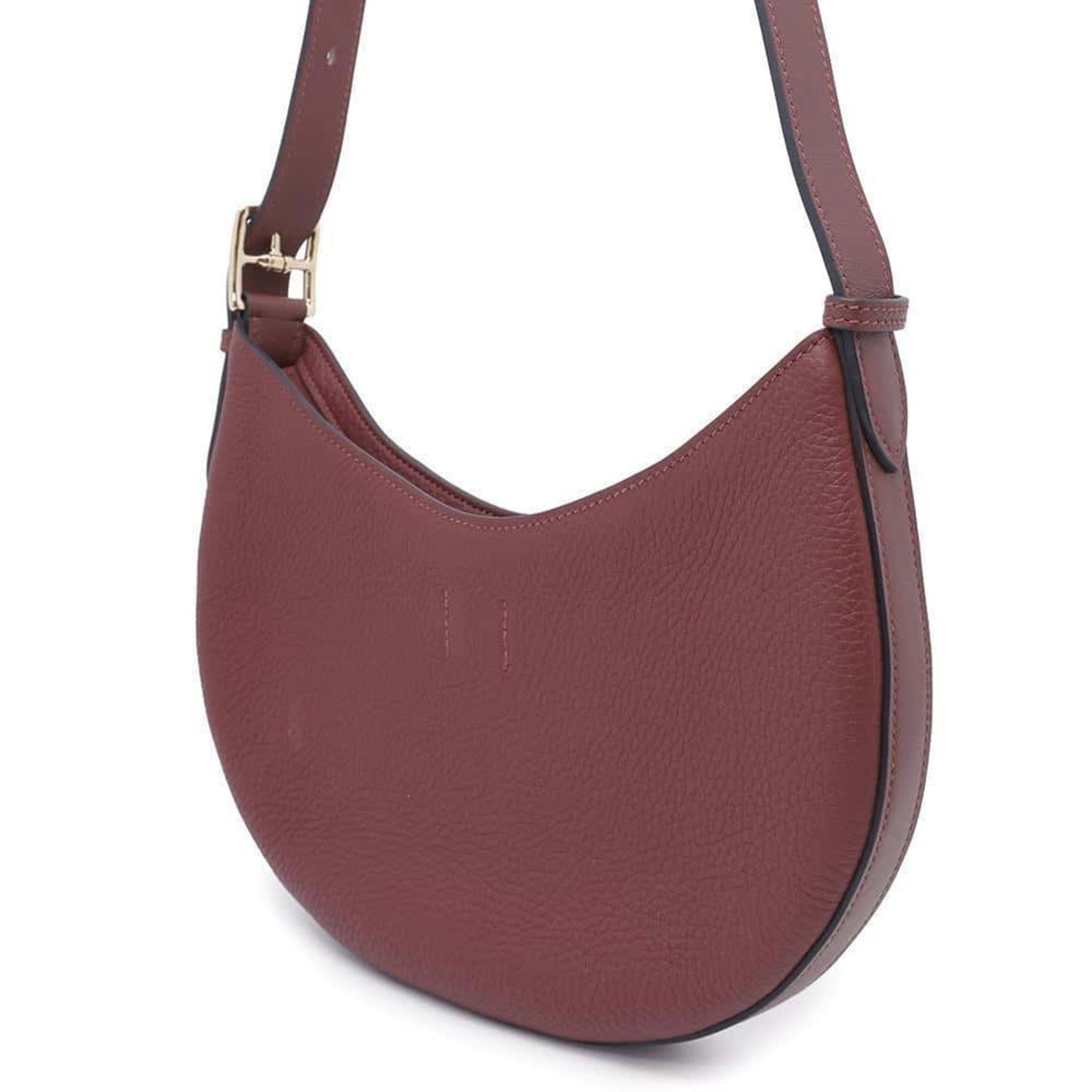 Hermes Rouge Togo Shoulder Bag Leather