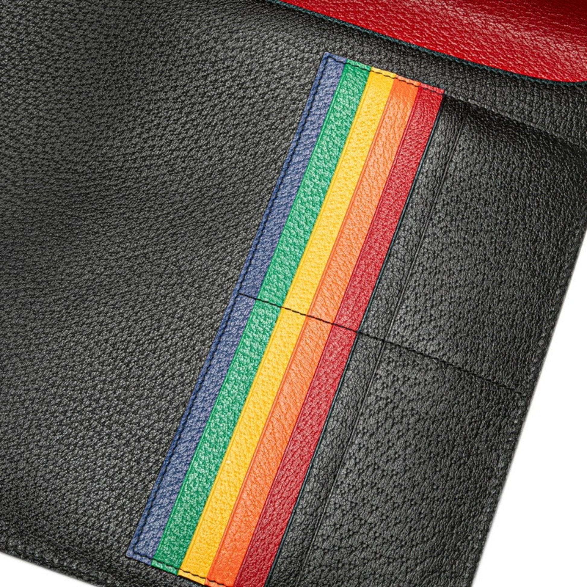 Gucci Black Leather Briefcase Clutch Bag