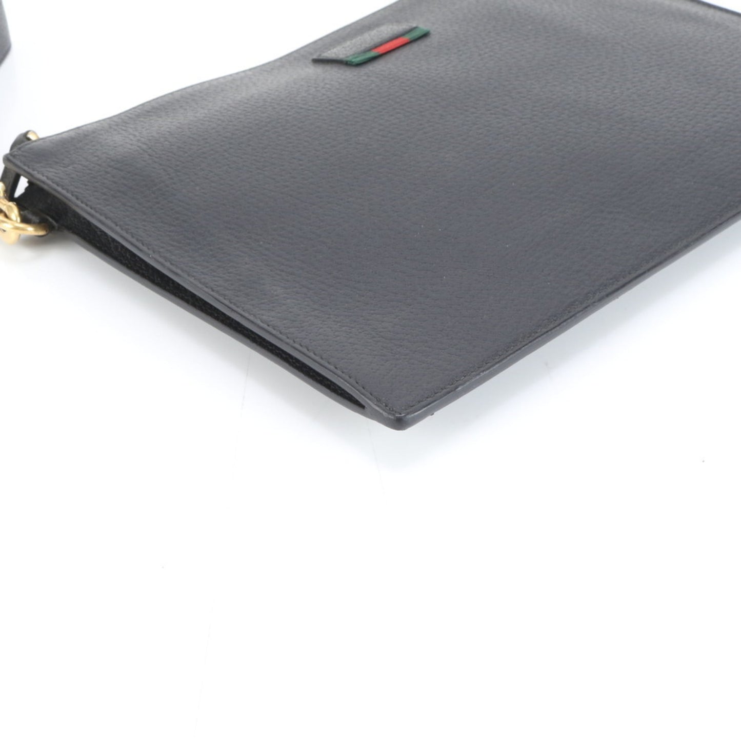 Gucci Black Leather Pouch