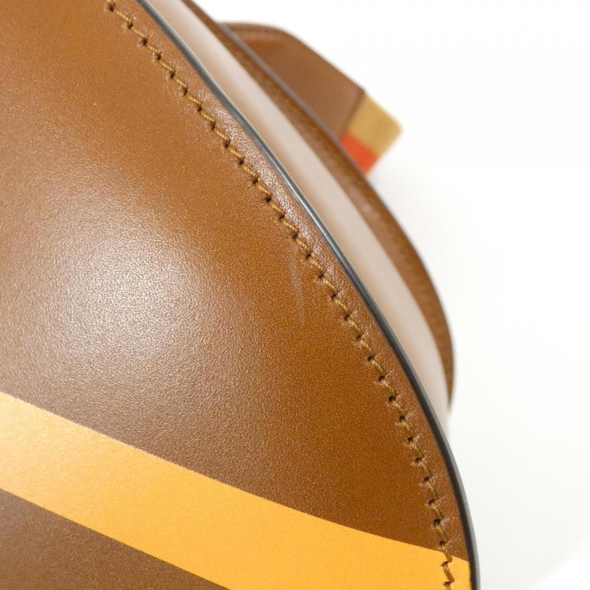Gucci Brown Multi-Color Leather Handbag