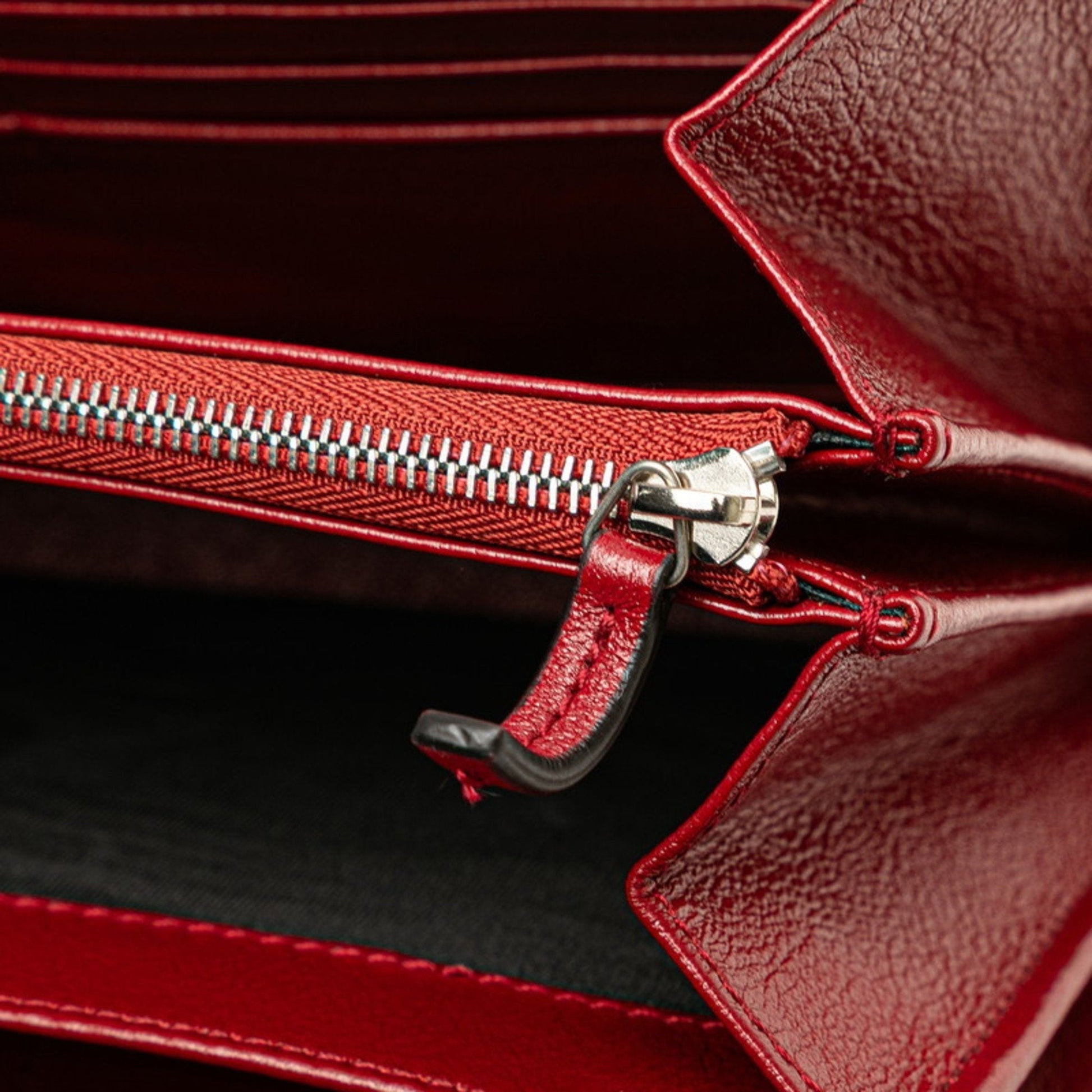 Gucci Red Color White Tweed Leather Shoulder Bag
