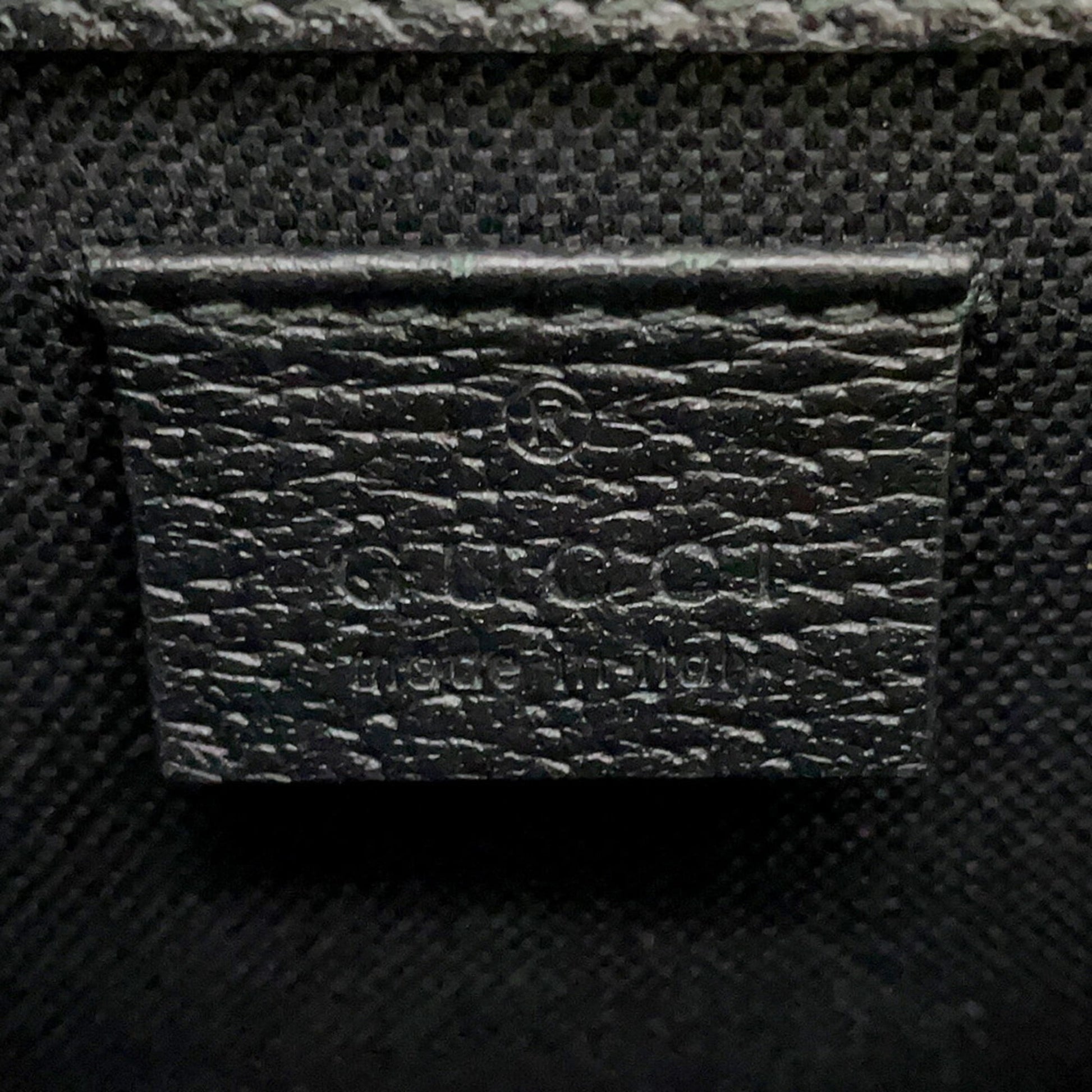 Gucci Black Multi-Color Pvc Sling Bag