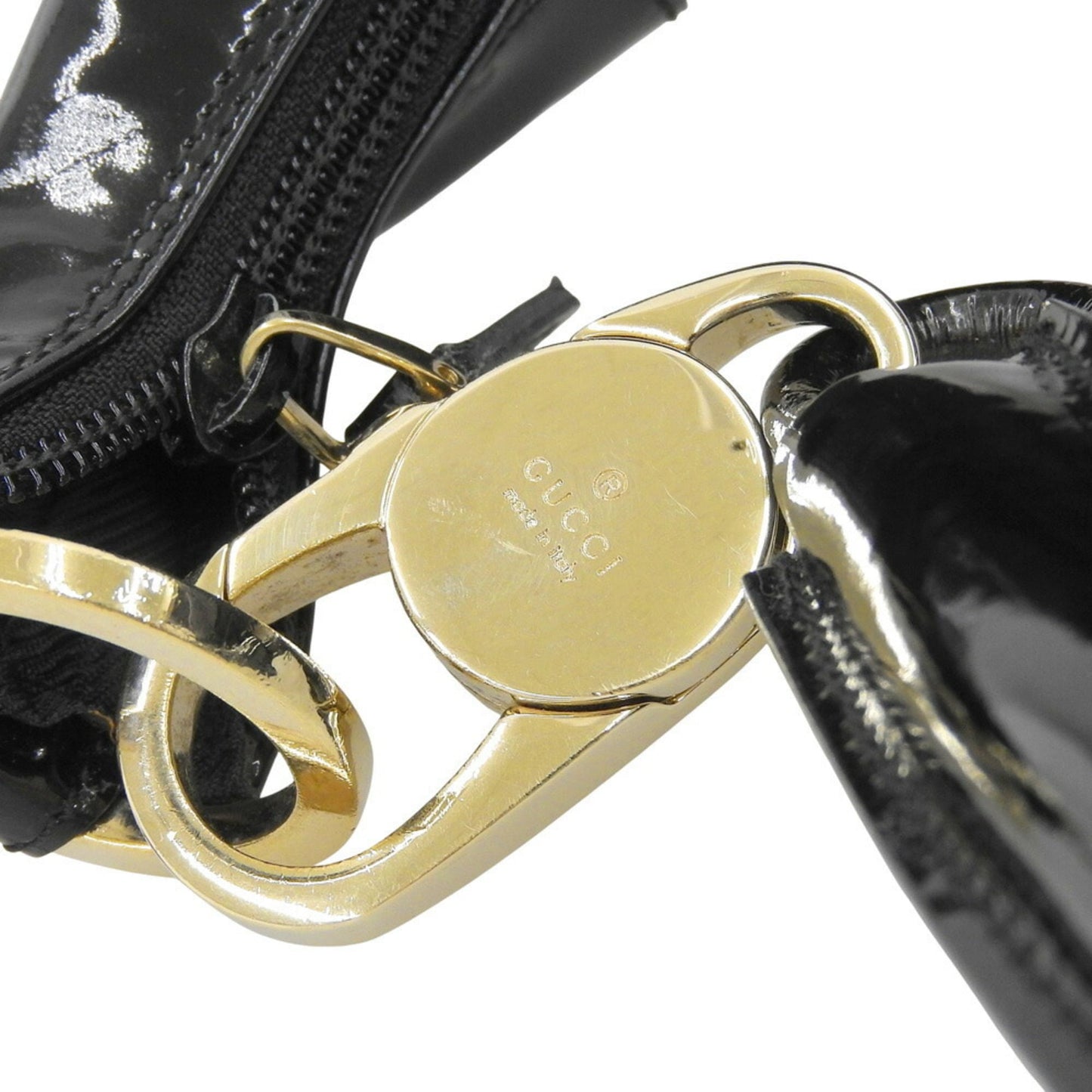 Gucci Black Gg Canvas Shoulder Bag