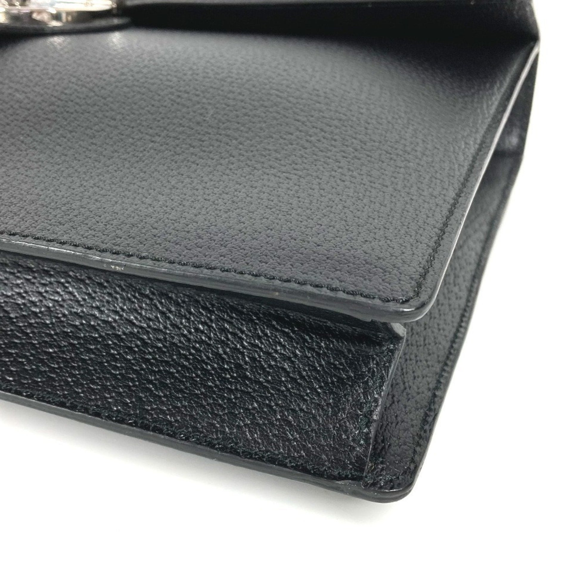 Gucci Black Leather Briefcase Handbag