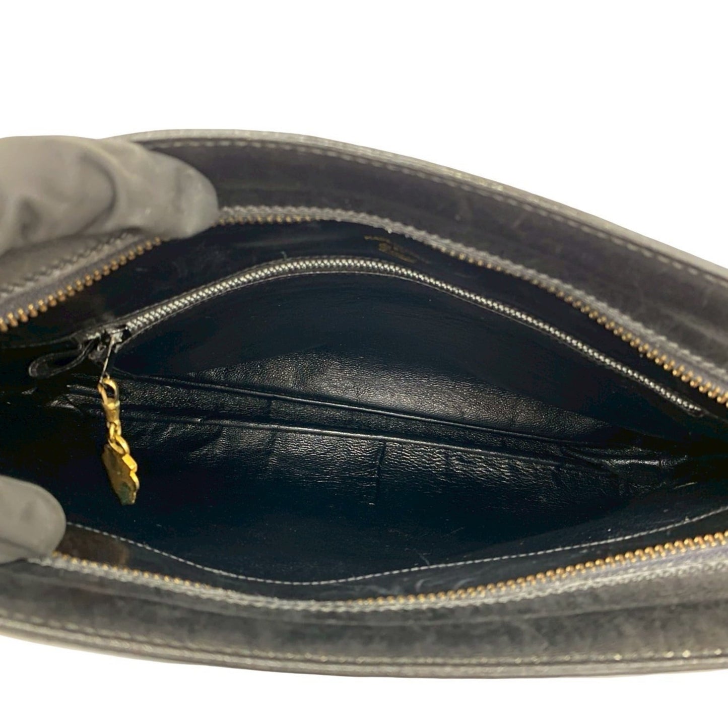 Gucci Black Leather Shoulder Bag