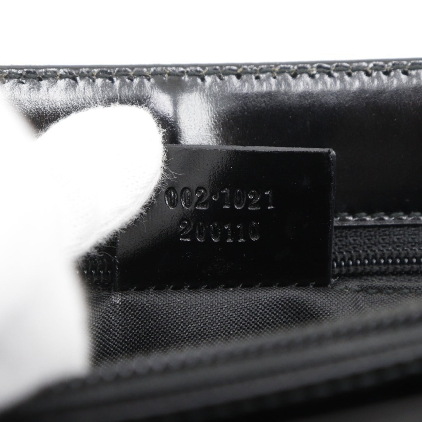 Gucci Black Gg Canvas Tote Bag
